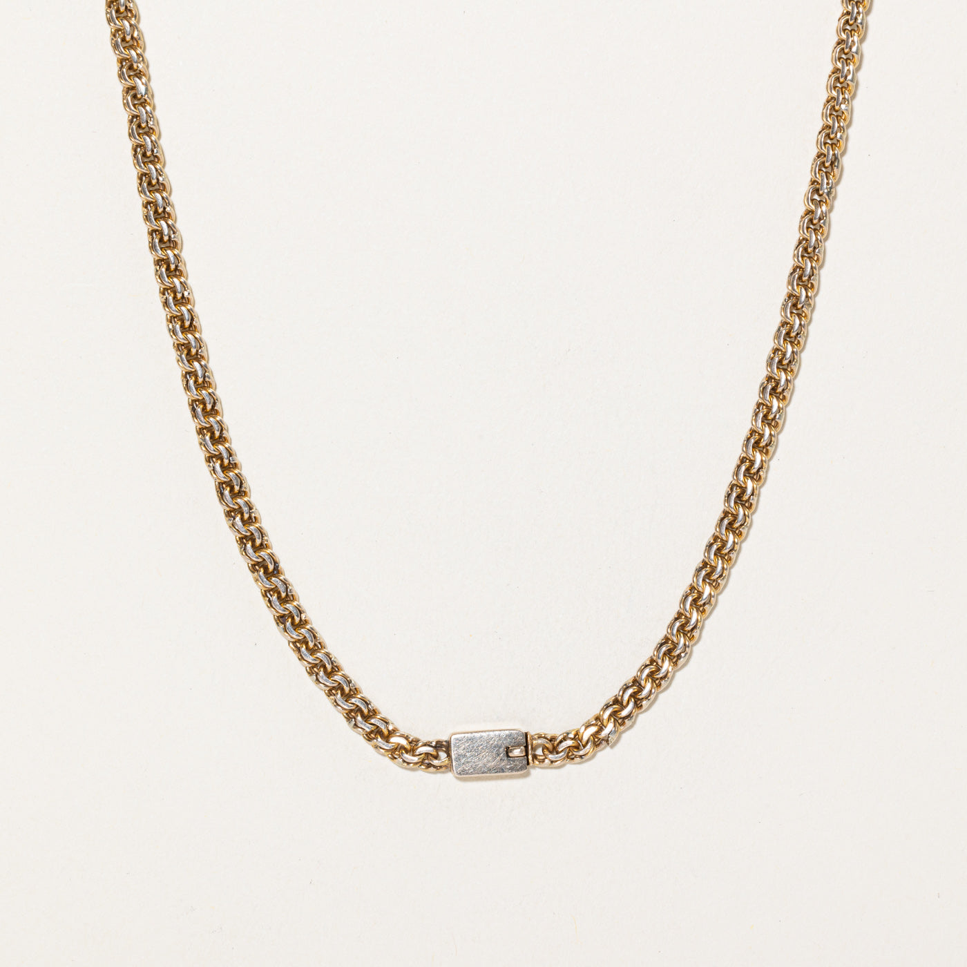 14K Yellow Gold Double Cable Chain | 20"