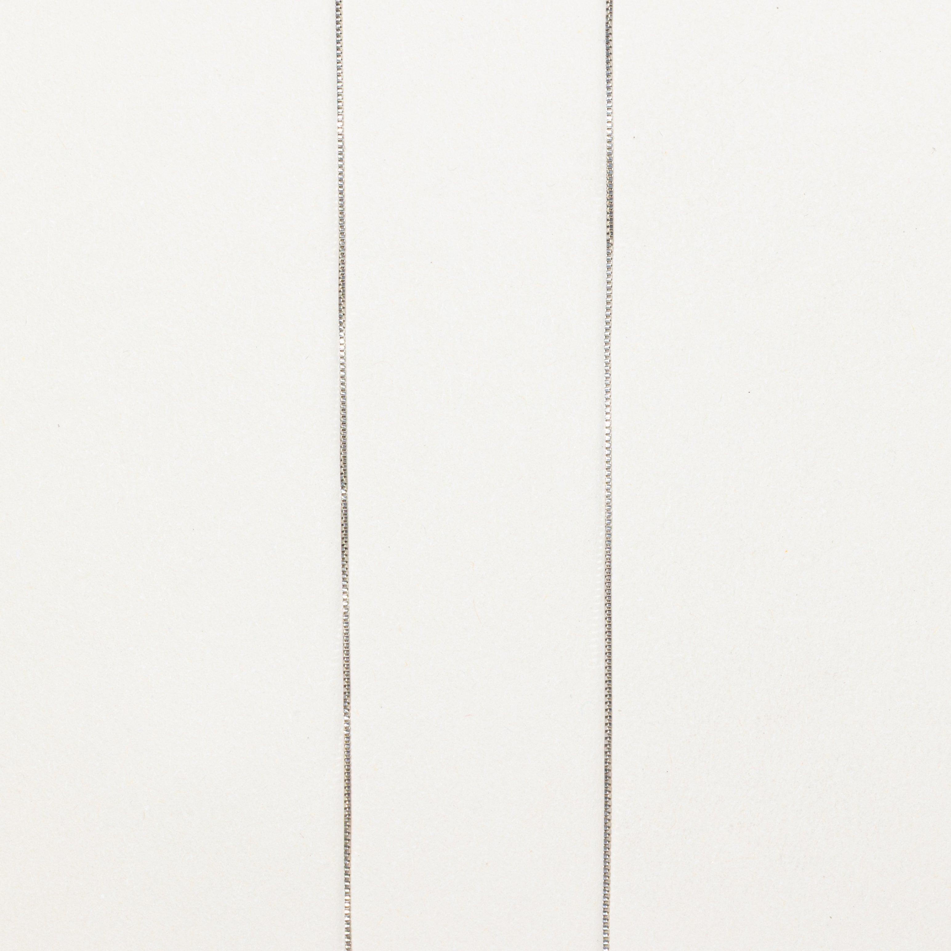 Two Tone Diamond Pear Shaped Pendant Necklace | 0.23ct | 20"