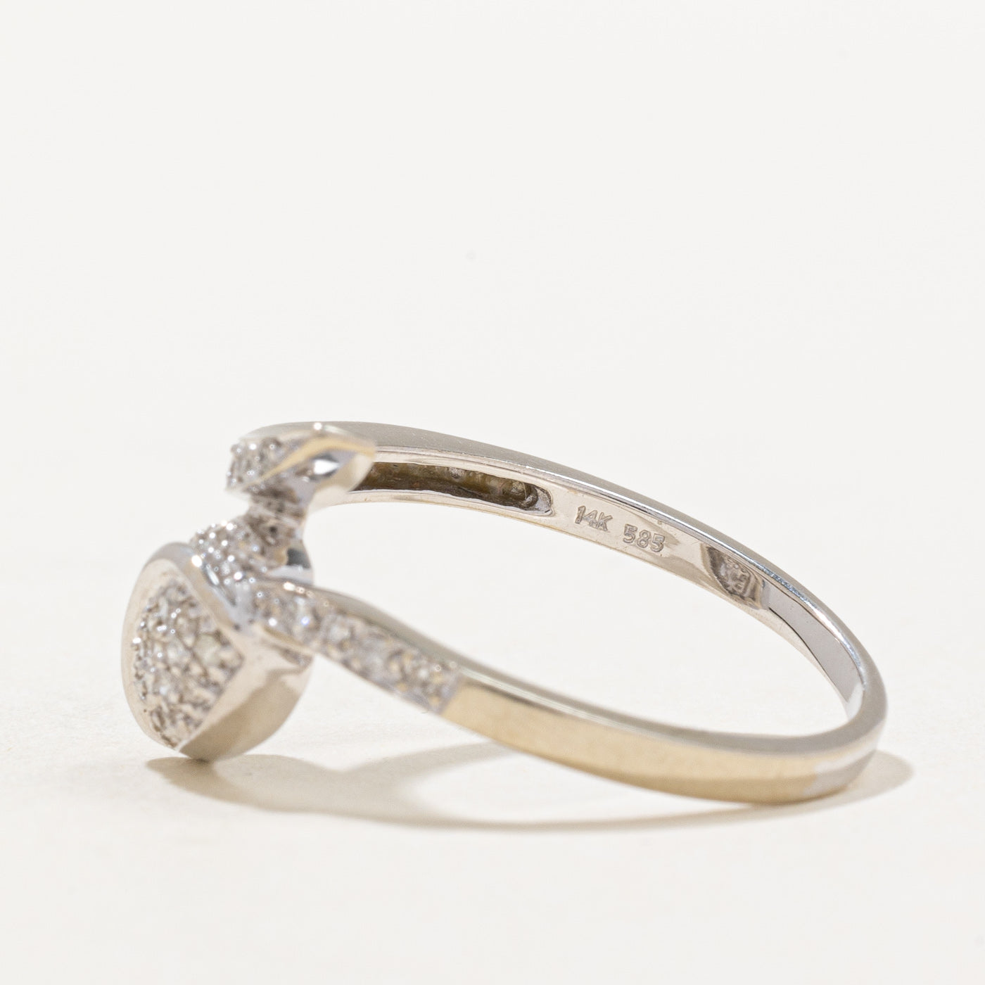 Diamond Rose Bud Ring | 0.25ctw | SZ 9 |