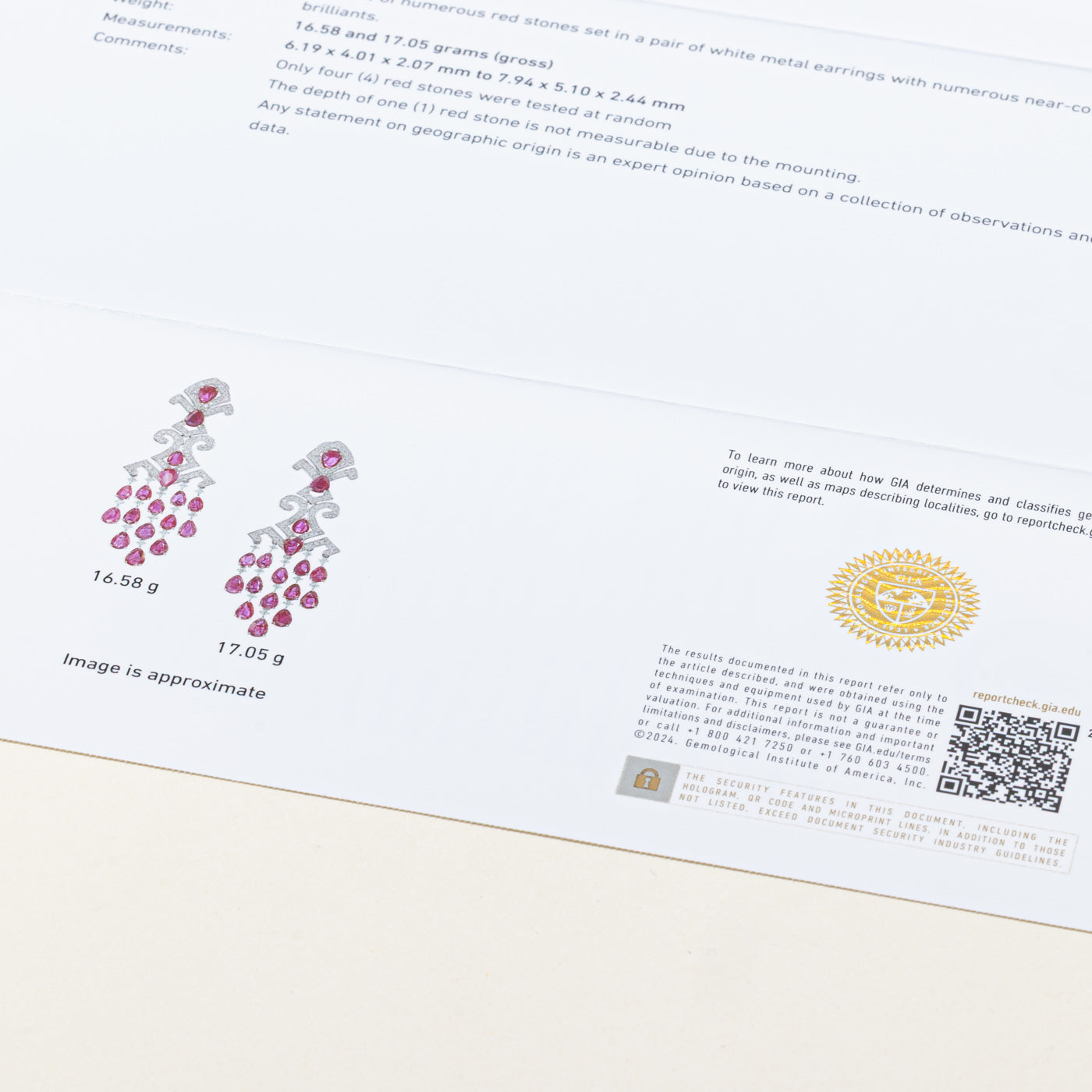 GIA Unheated Mozambique Ruby & Diamond Chandelier Earrings | 14.22ctw, 2.92ctw