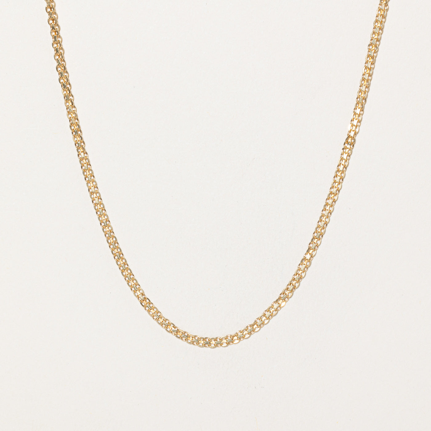 18K Yellow Gold Bismarck Chain | 24"