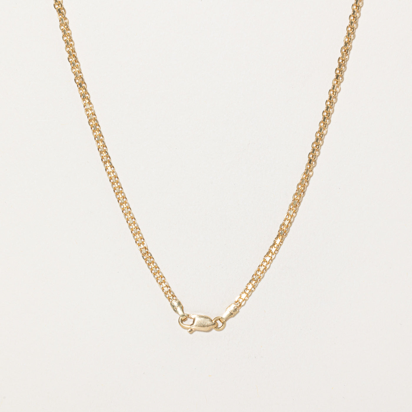 18K Yellow Gold Bismarck Chain | 24"