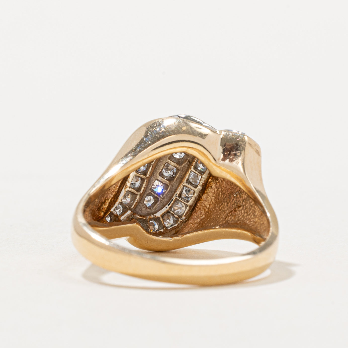 Diamond Waterfall Ring | 0.25ctw | SZ 6.5 |