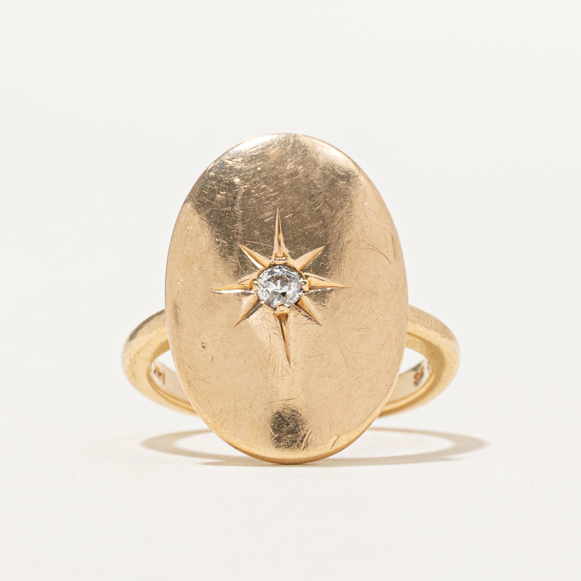 'Birks' Star Set Diamond Pinky Ring | 0.06ct | SZ 3.75