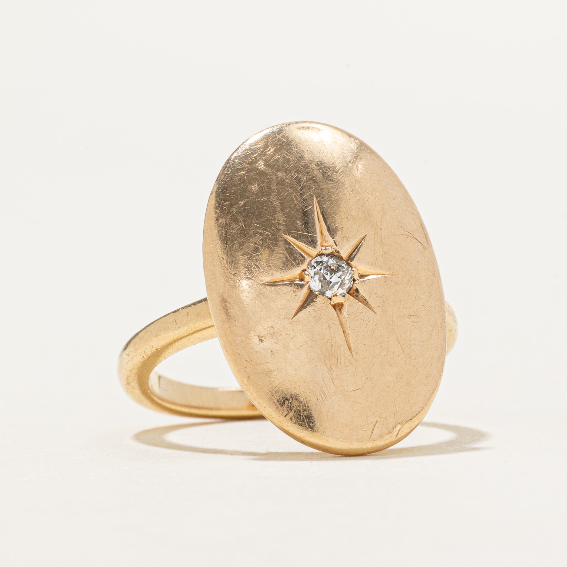 'Birks' Star Set Diamond Pinky Ring | 0.06ct | SZ 3.75