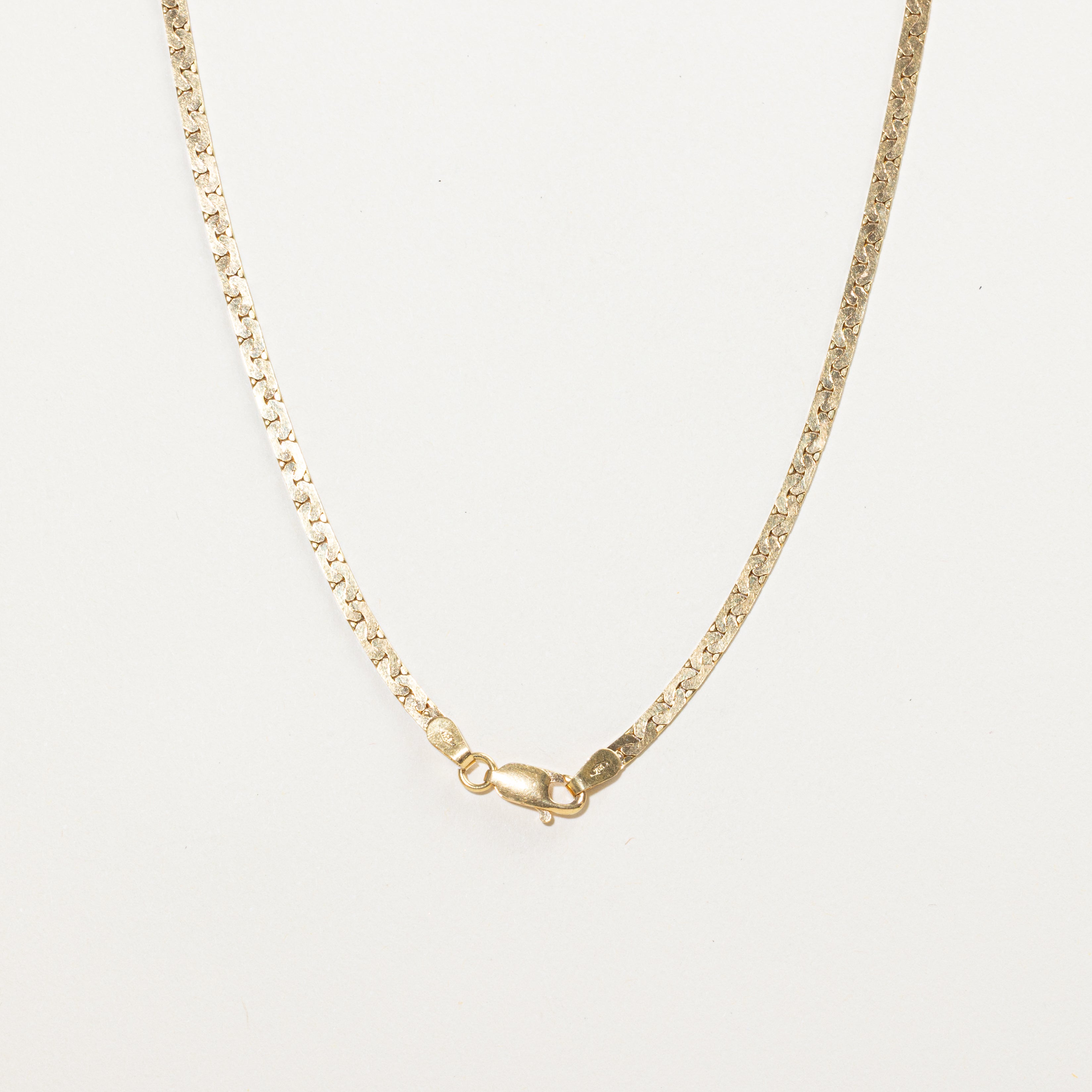18k Yellow Gold Diamond Bypass Pendant Necklace | 0.53ctw | 16"