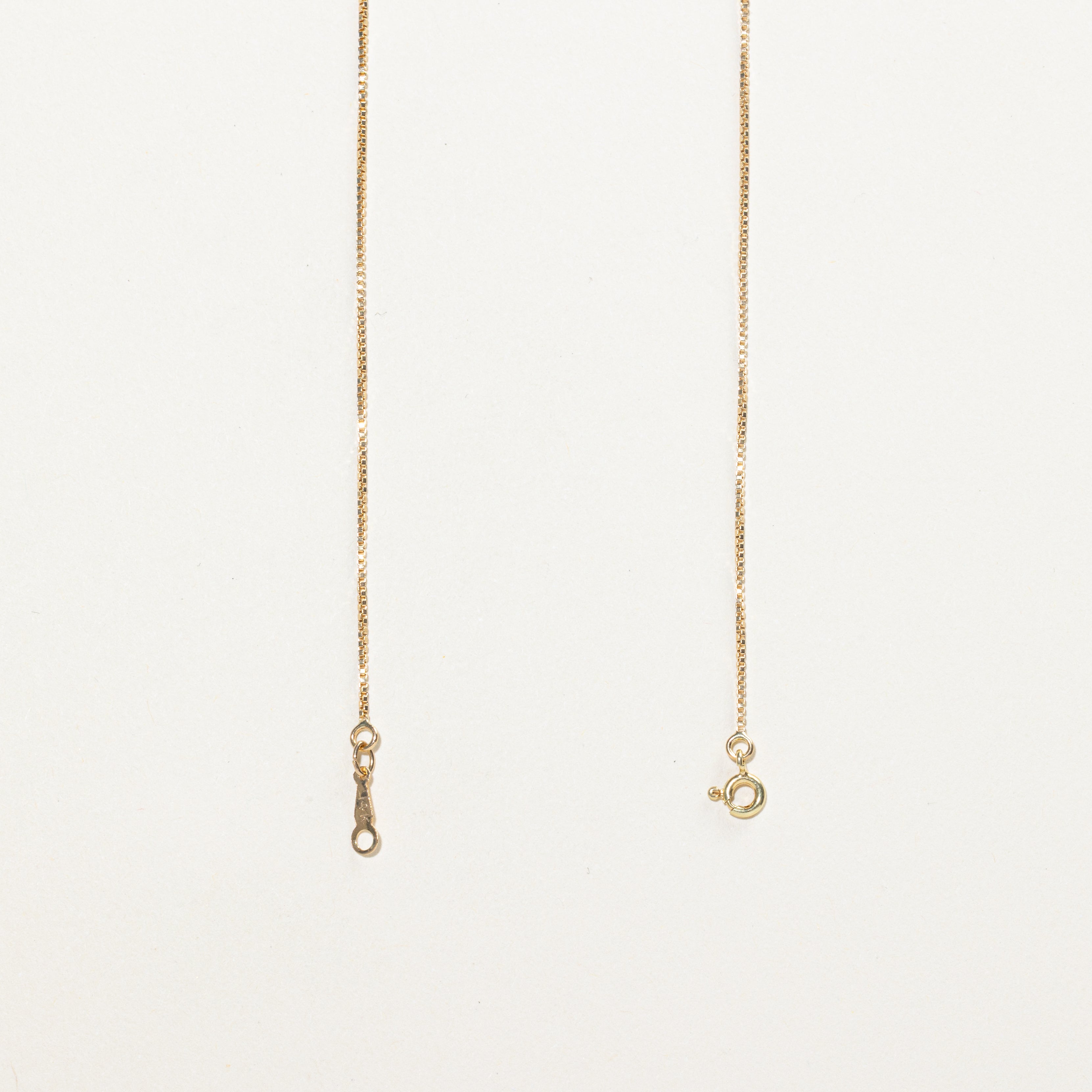 Yellow Gold Diamond Hearts Pendant Necklace | 0.12ctw | 18"