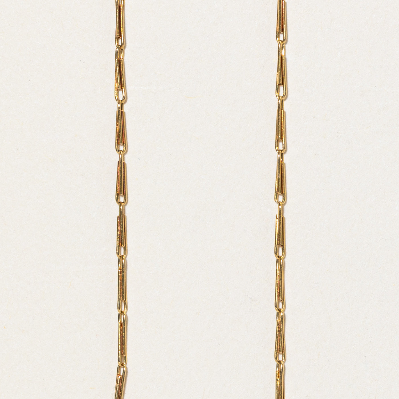18K Yellow Gold Thin Chain | 19"
