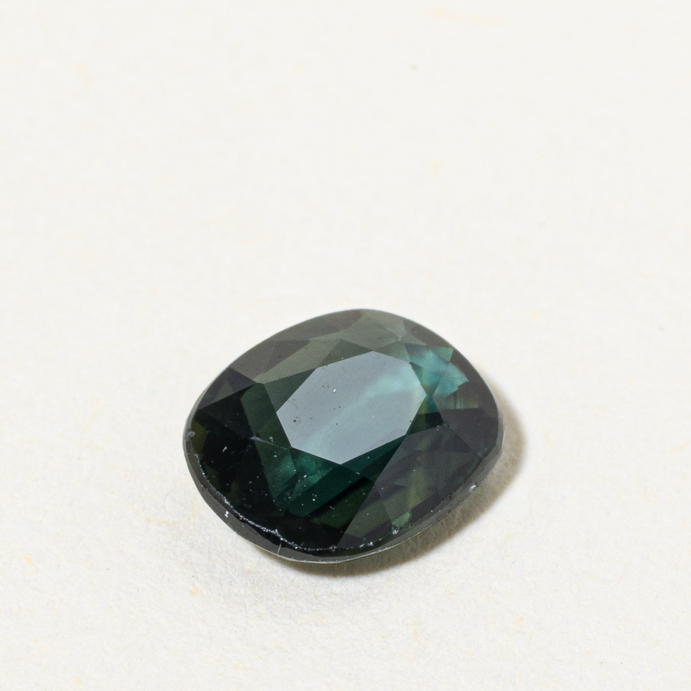 Cushion Cut Loose Green Sapphire | 1.34ct