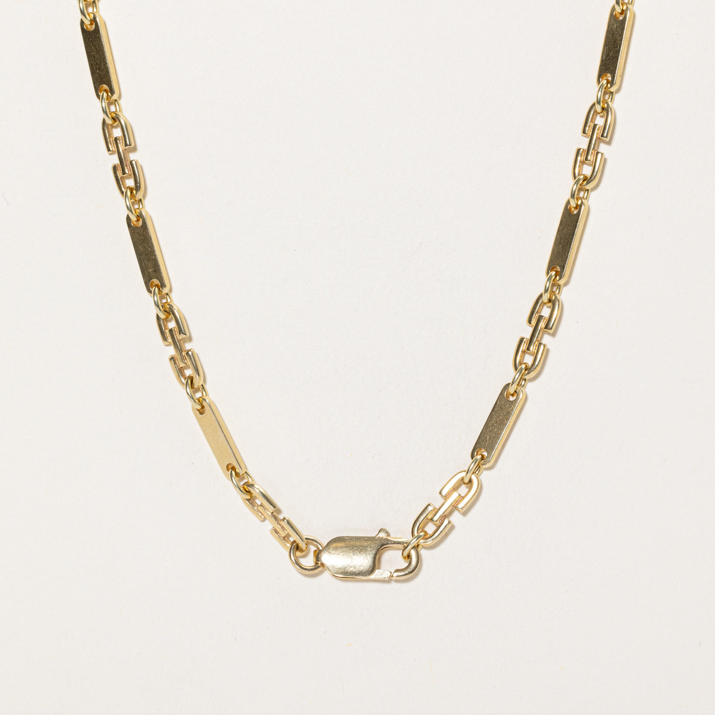 14K Yellow Gold Anchor Chain | 20"