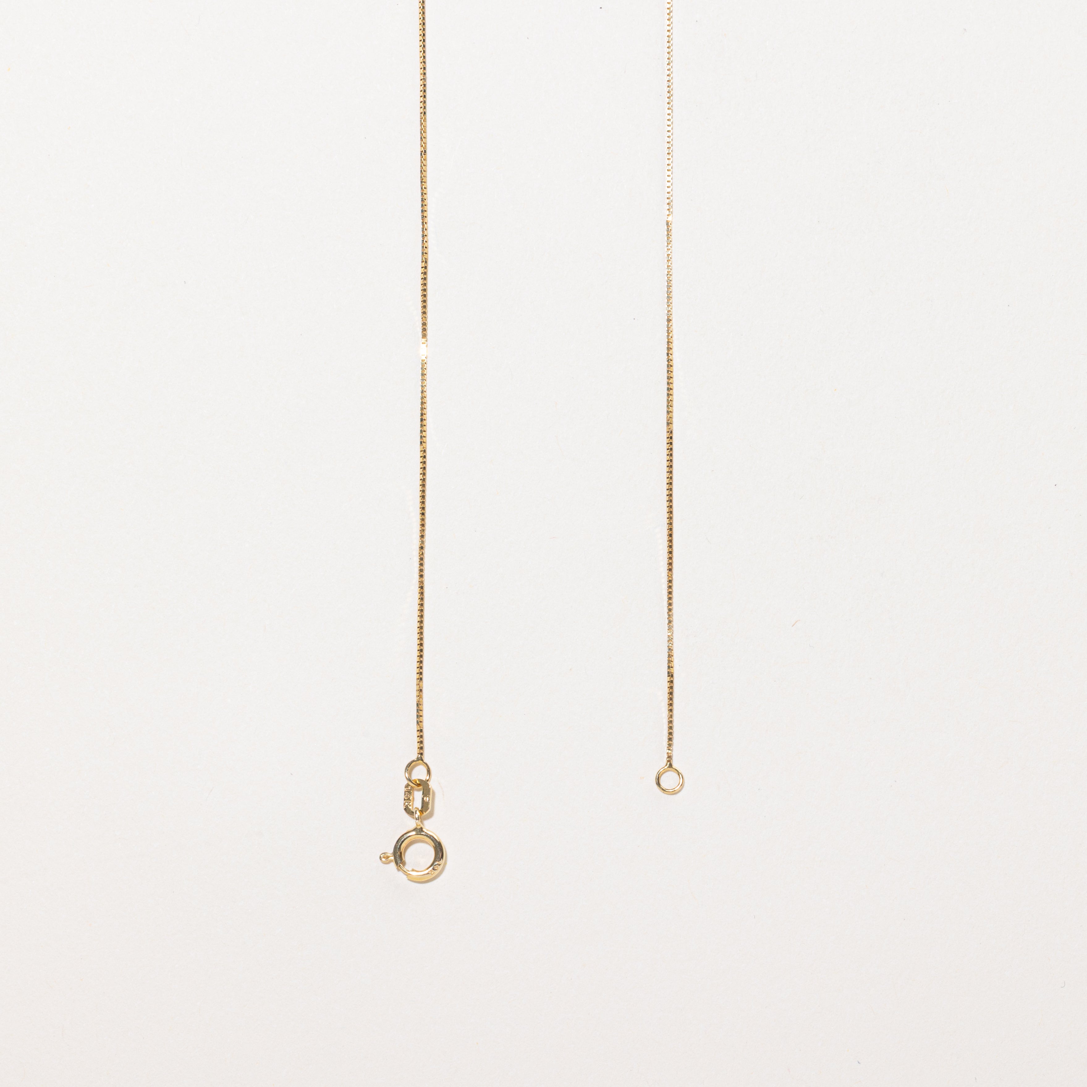 Yellow Gold Diamond Grooved Circle Pendant Necklace | 0.20ct | 18"