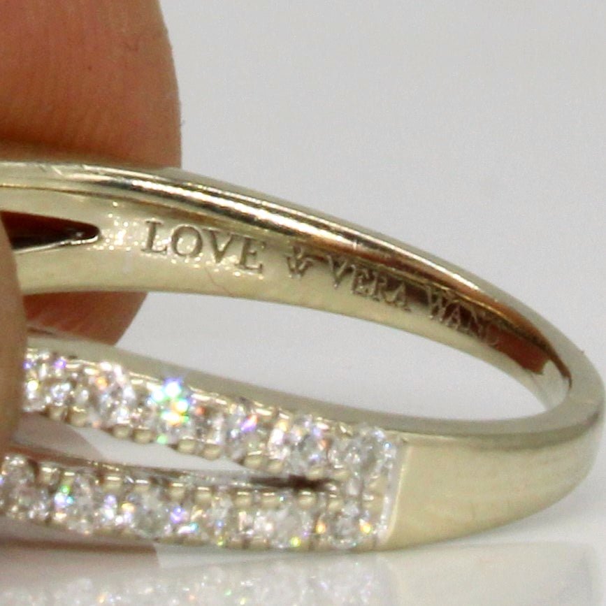 'Vera Wang' Diamond Engagement Ring | 1.07ctw | SZ 5 | - 100 Ways