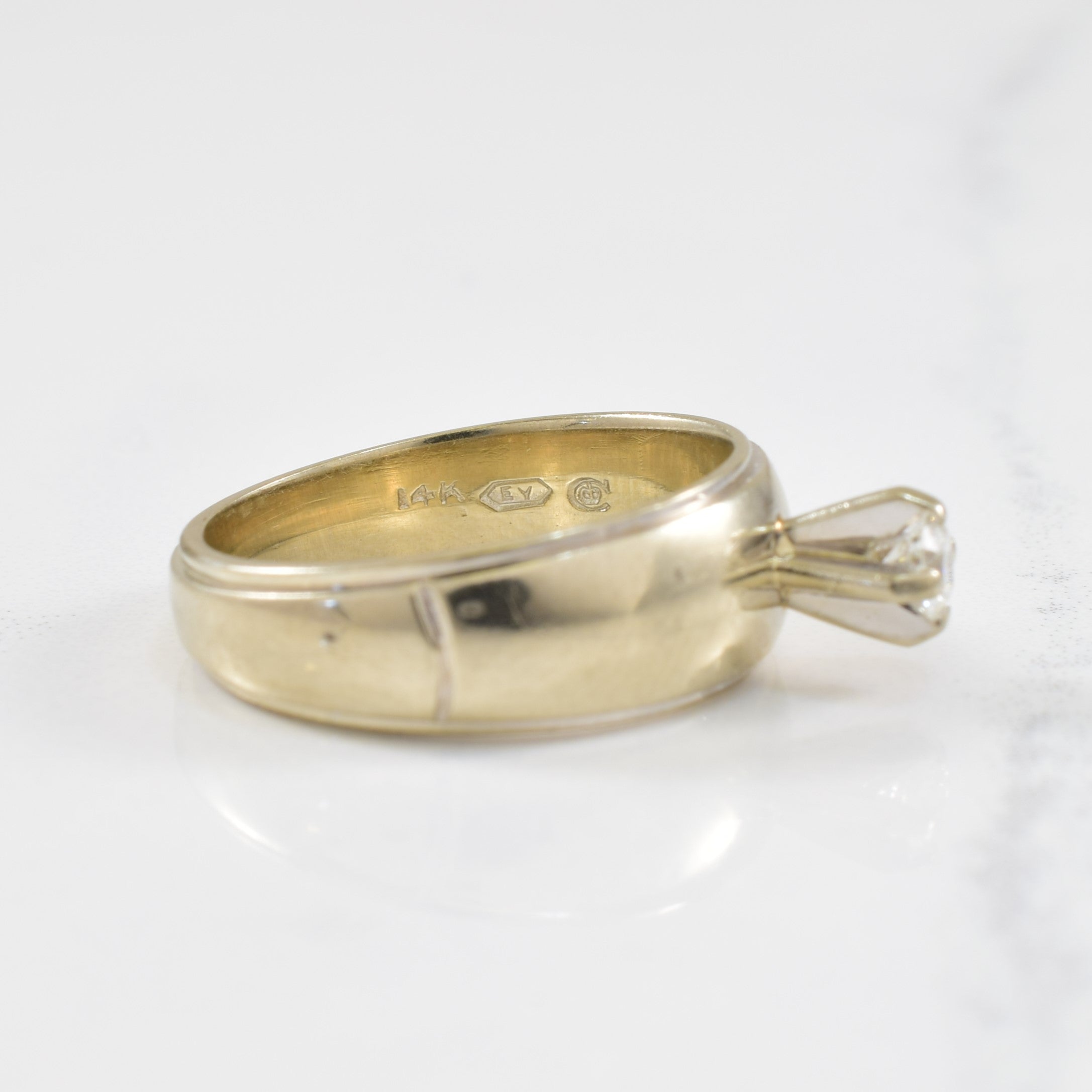 Solitaire Diamond Ring | 0.15ct | SZ 6.5 |