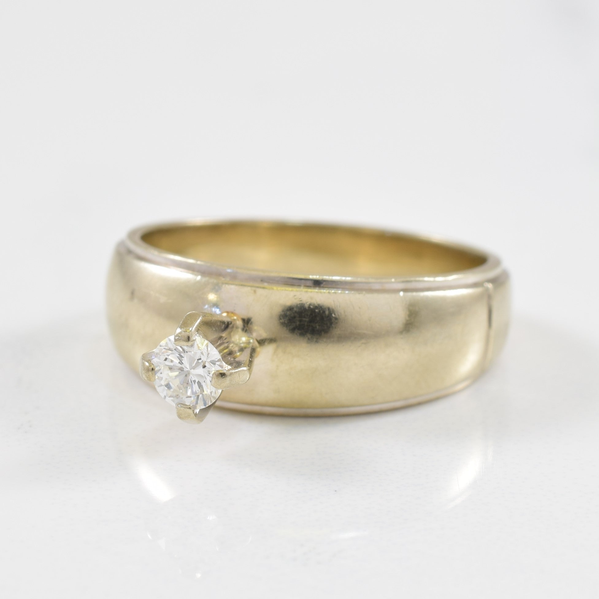Solitaire Diamond Ring | 0.15ct | SZ 6.5 |