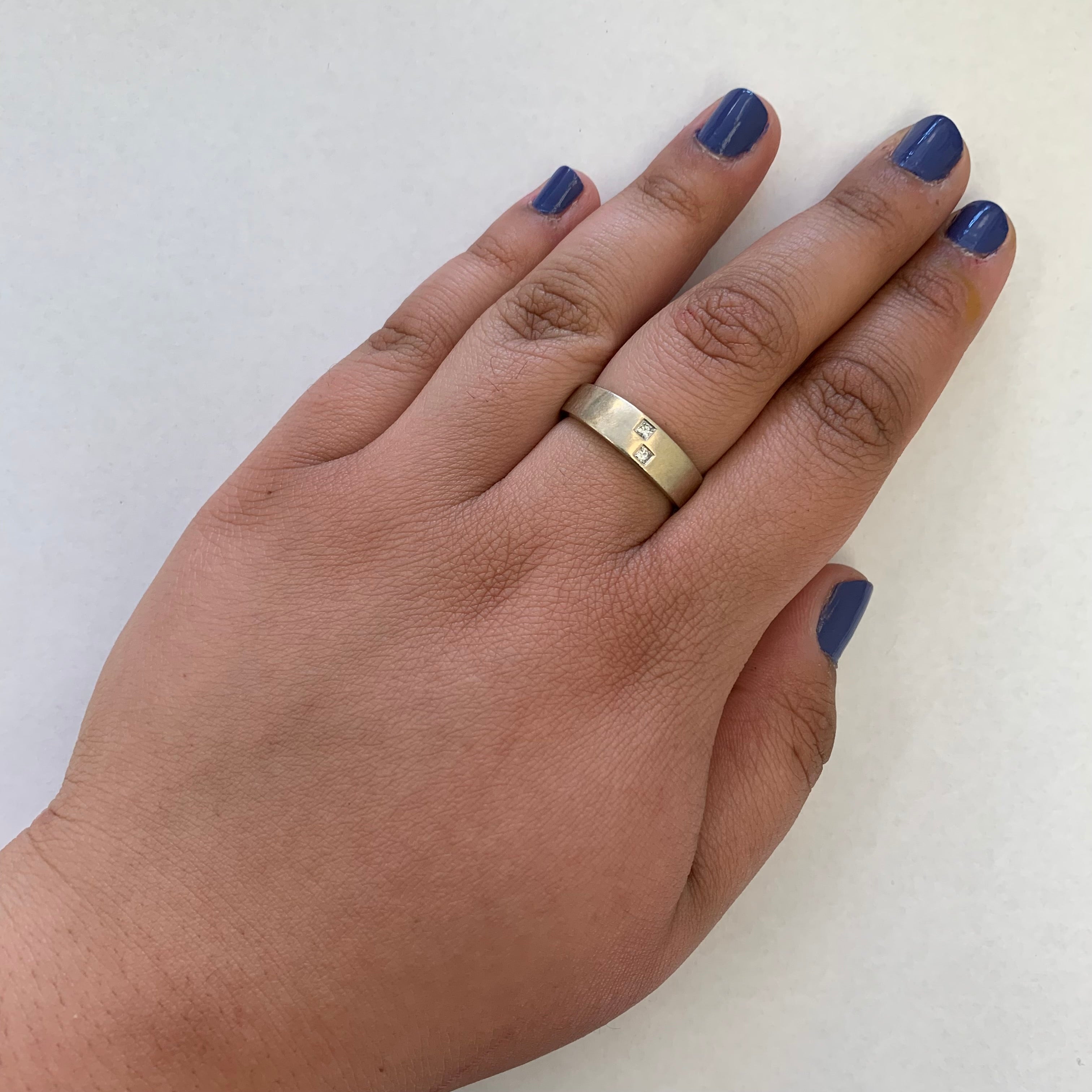 Two Stone Diamond Ring | 0.10ctw | SZ 10.25 |