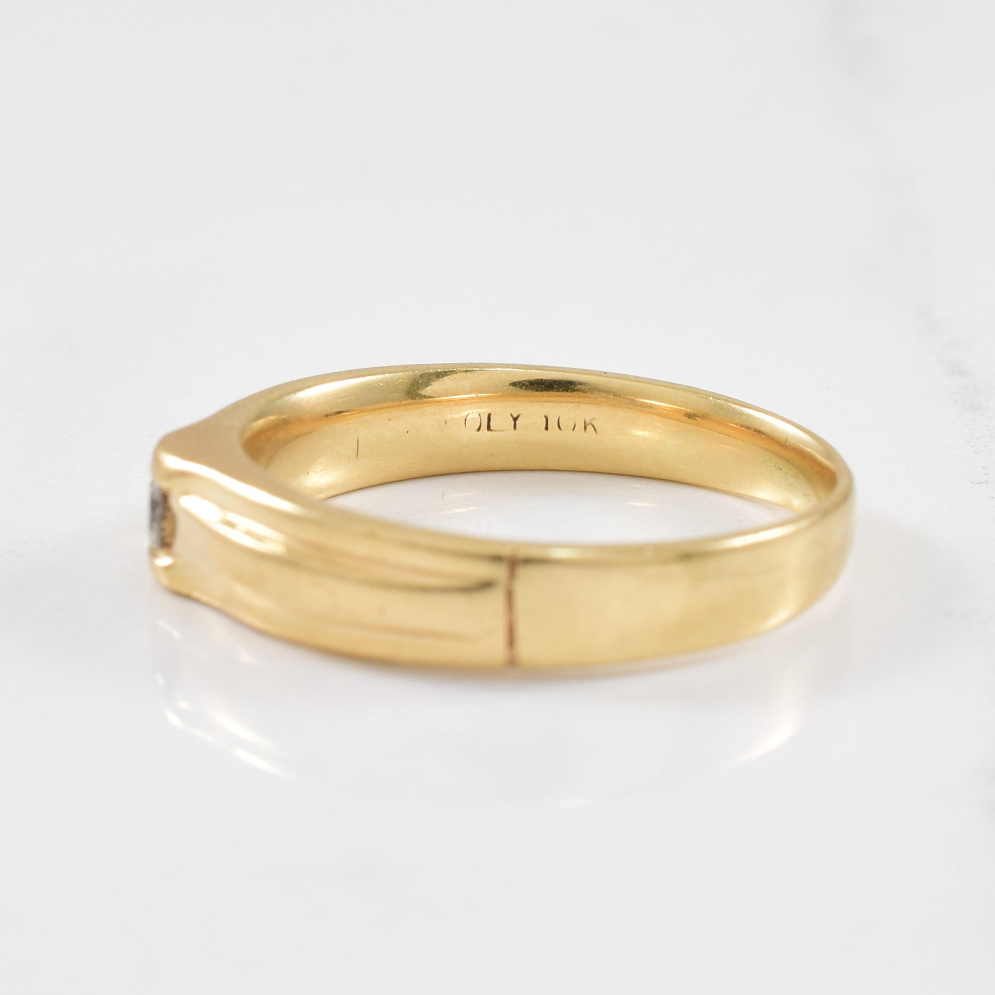 Solitaire Diamond Ring | 0.07ct | SZ 8 |