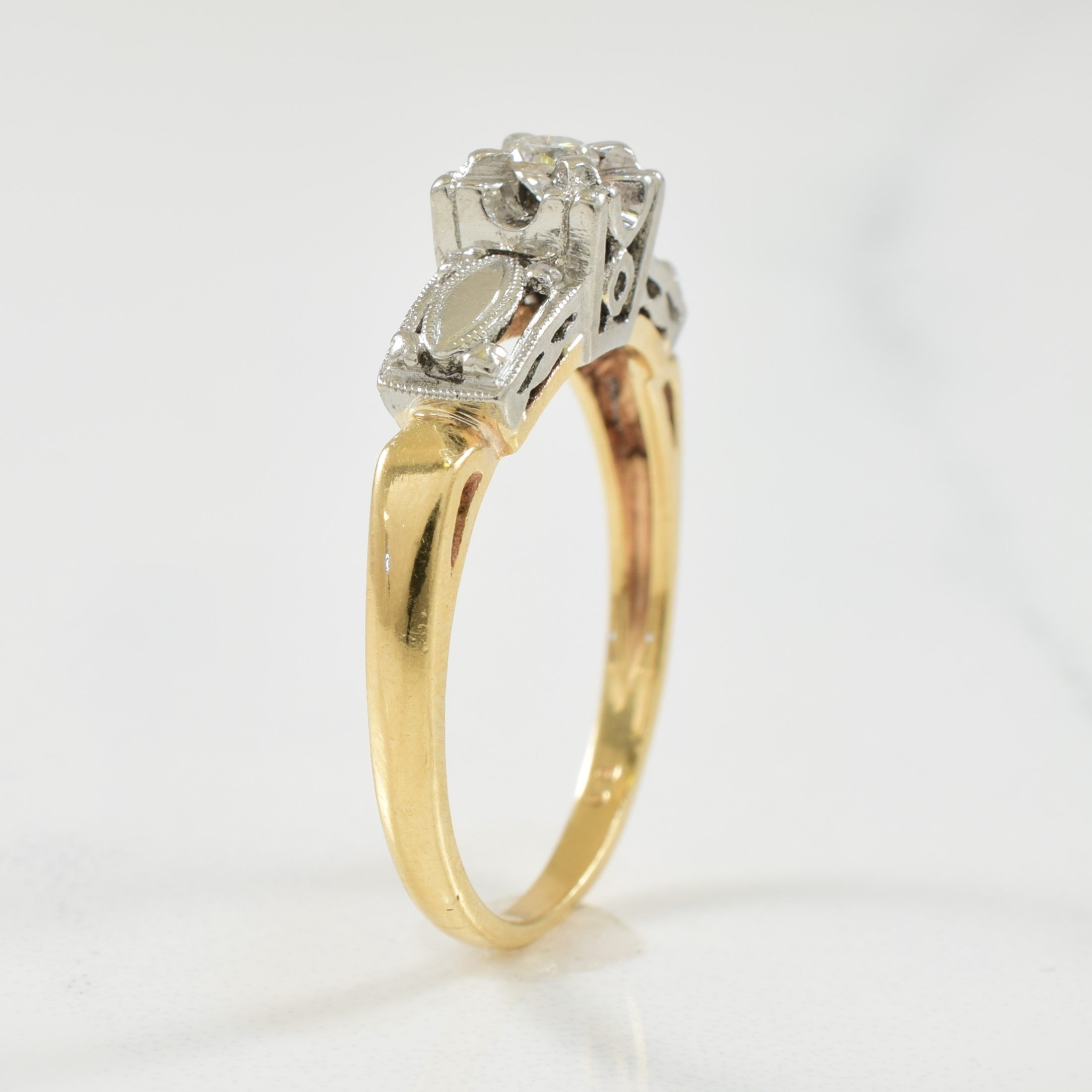 Single Stone Diamond Ring | 0.07ct | SZ 6 |