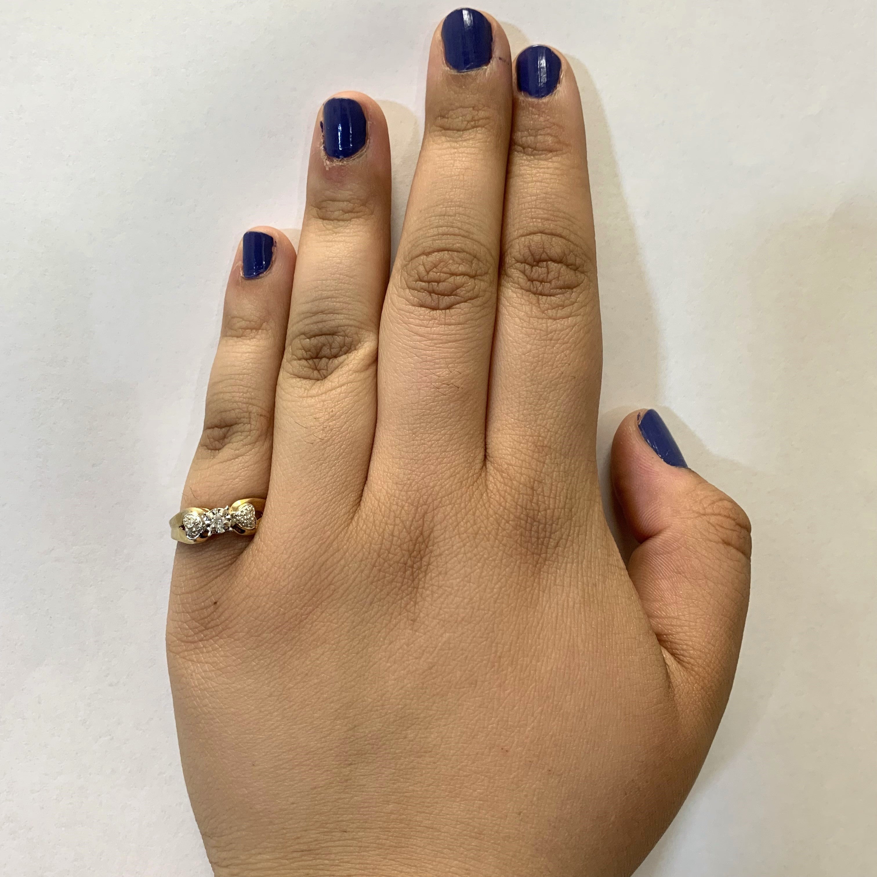 Diamond Cluster Set Ring | 0.05ctw | SZ 7.5 |