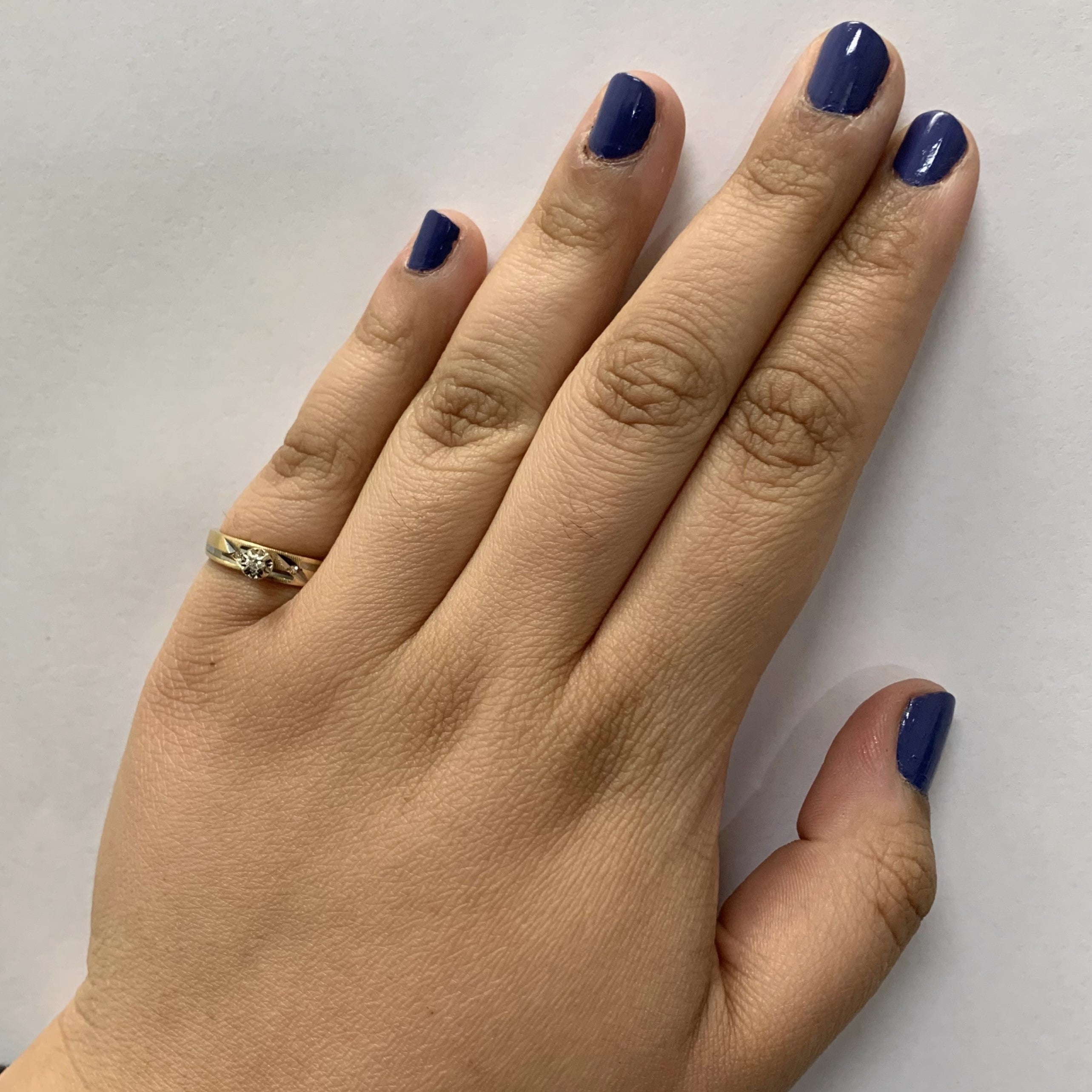 Pronged Diamond Ring | 0.05ctw | SZ 6.5 |