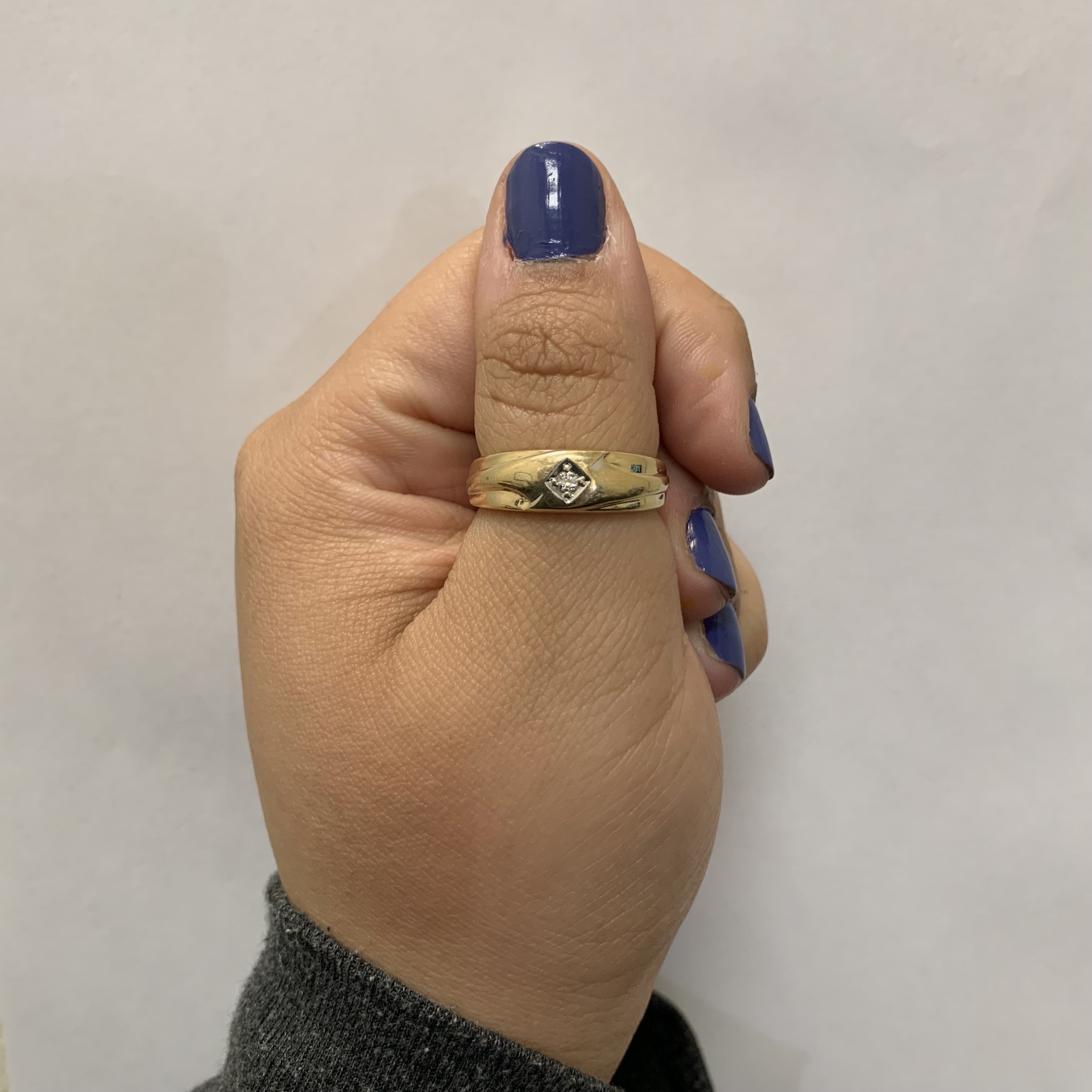 Single Stone Diamond Ring | 0.04ct | SZ 10.25 |