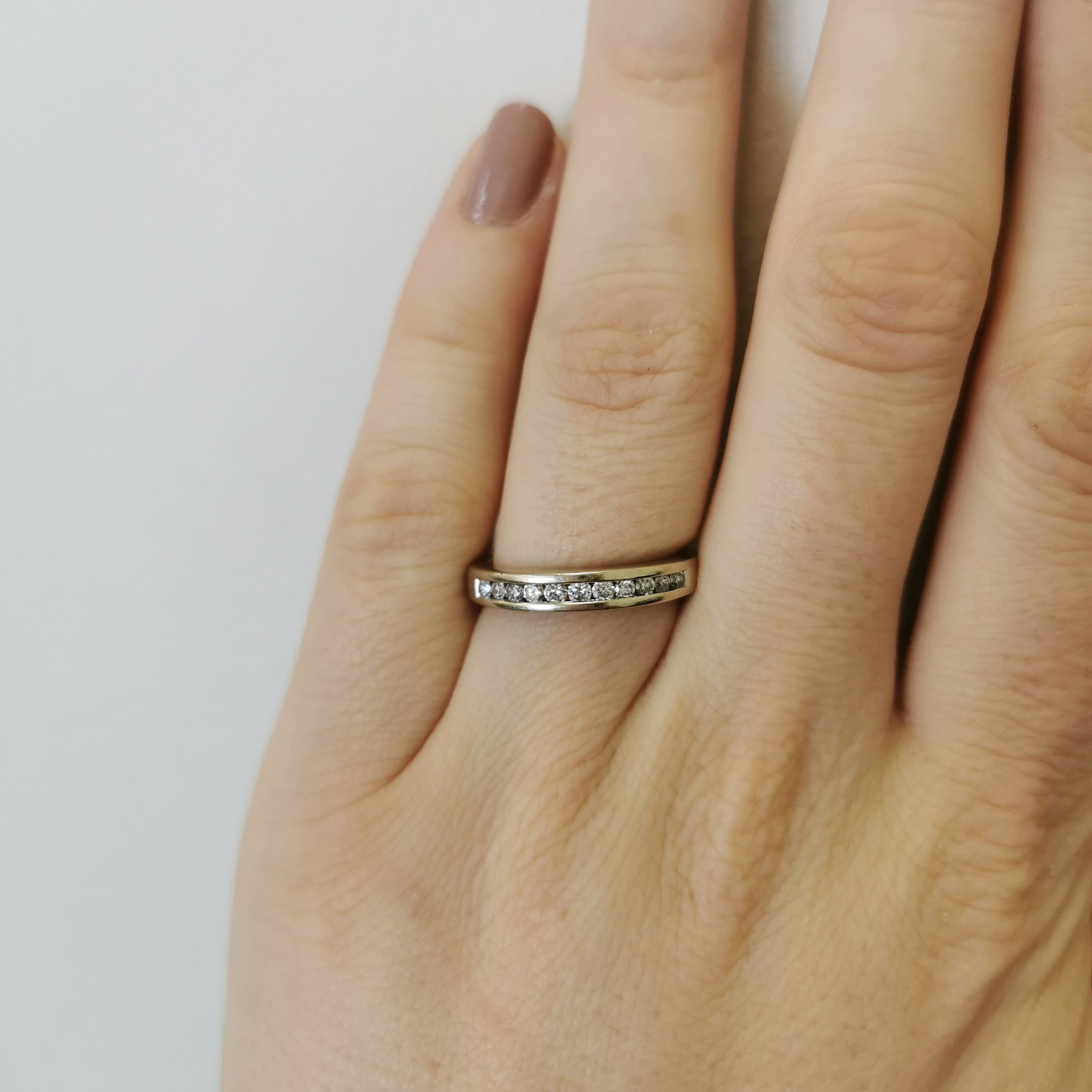 Semi Eternity Anniversary Band | 0.22ctw | SZ 7 |