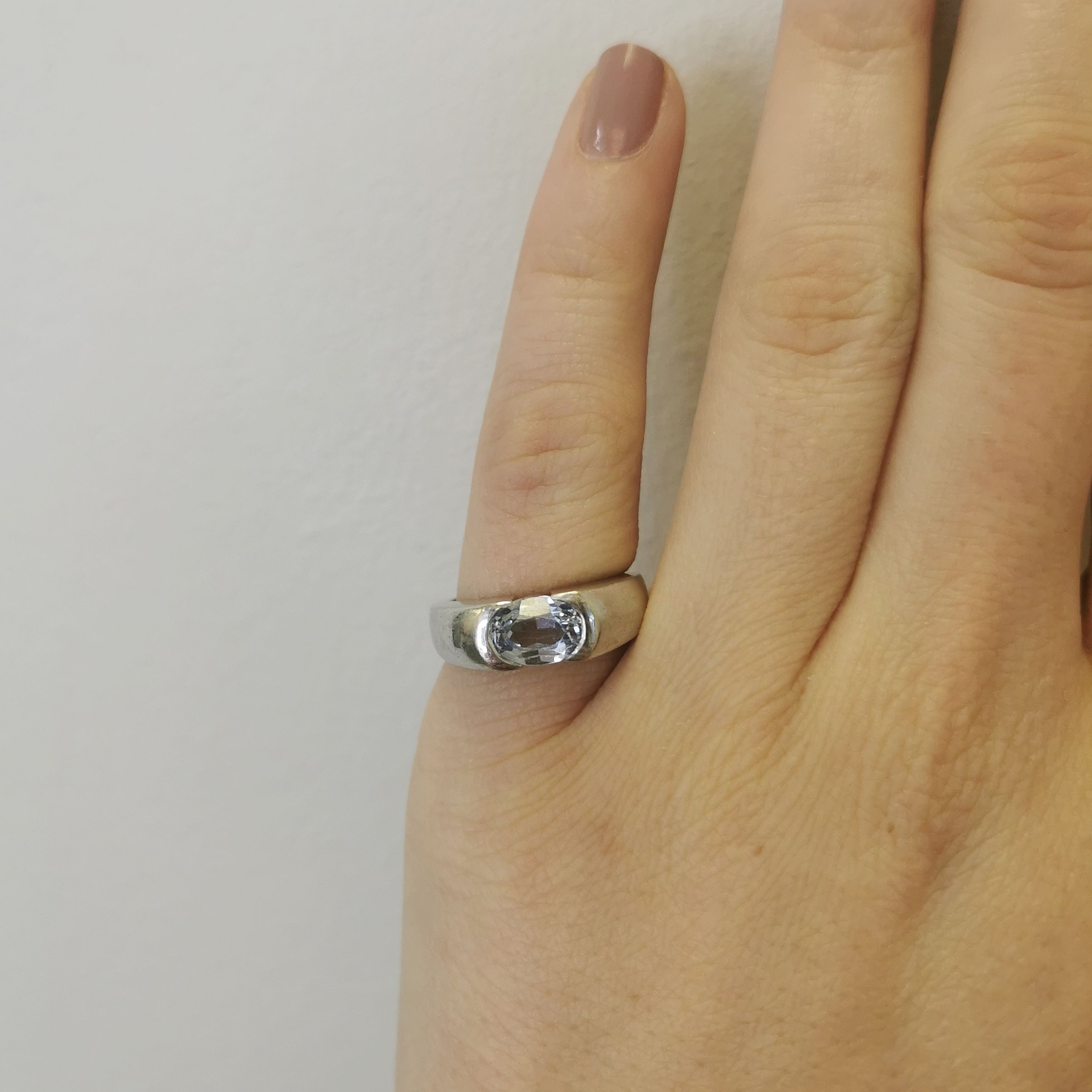 Synthetic Spinel Solitaire Ring | 1.50ct | SZ 5.5 |