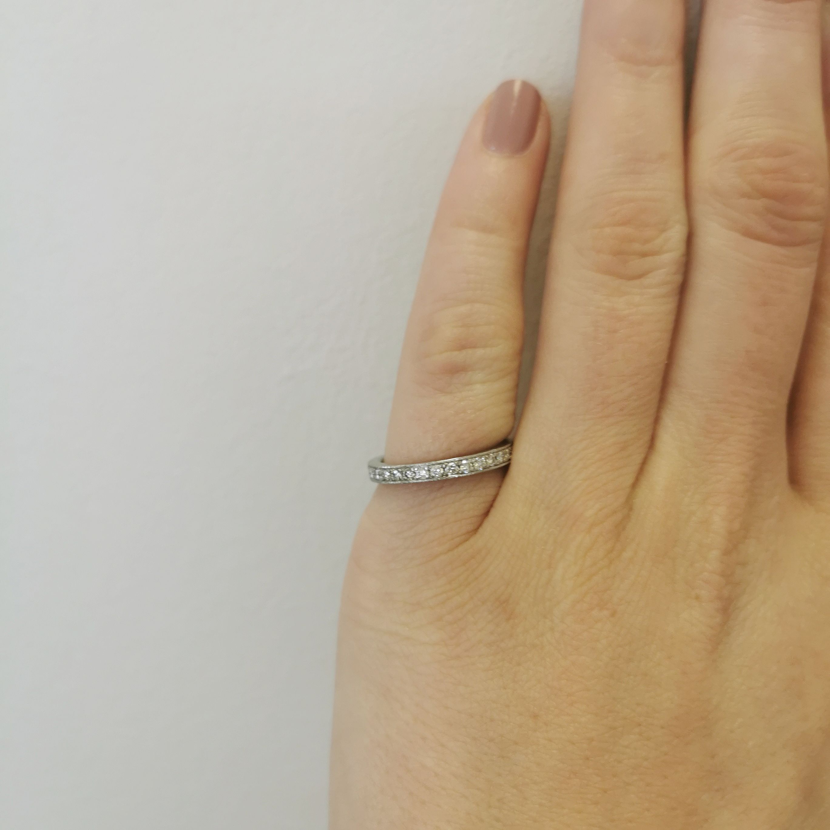 Platinum Eternity Band | 0.48ctw | SZ5.5 |
