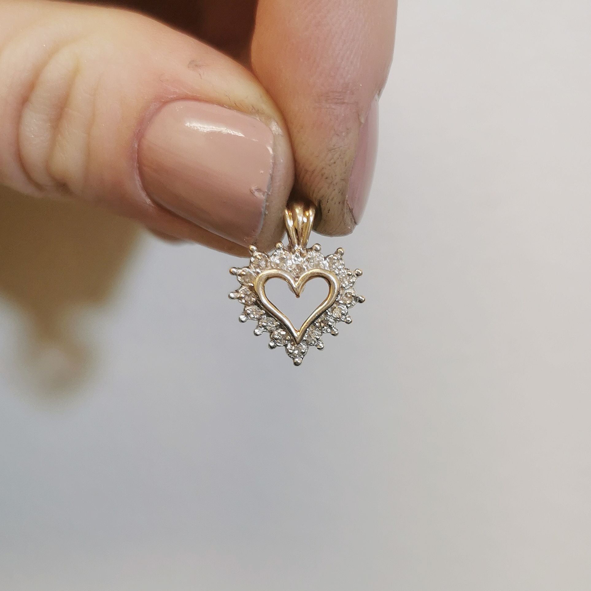 Diamond Heart Pendant | 0.10ctw |