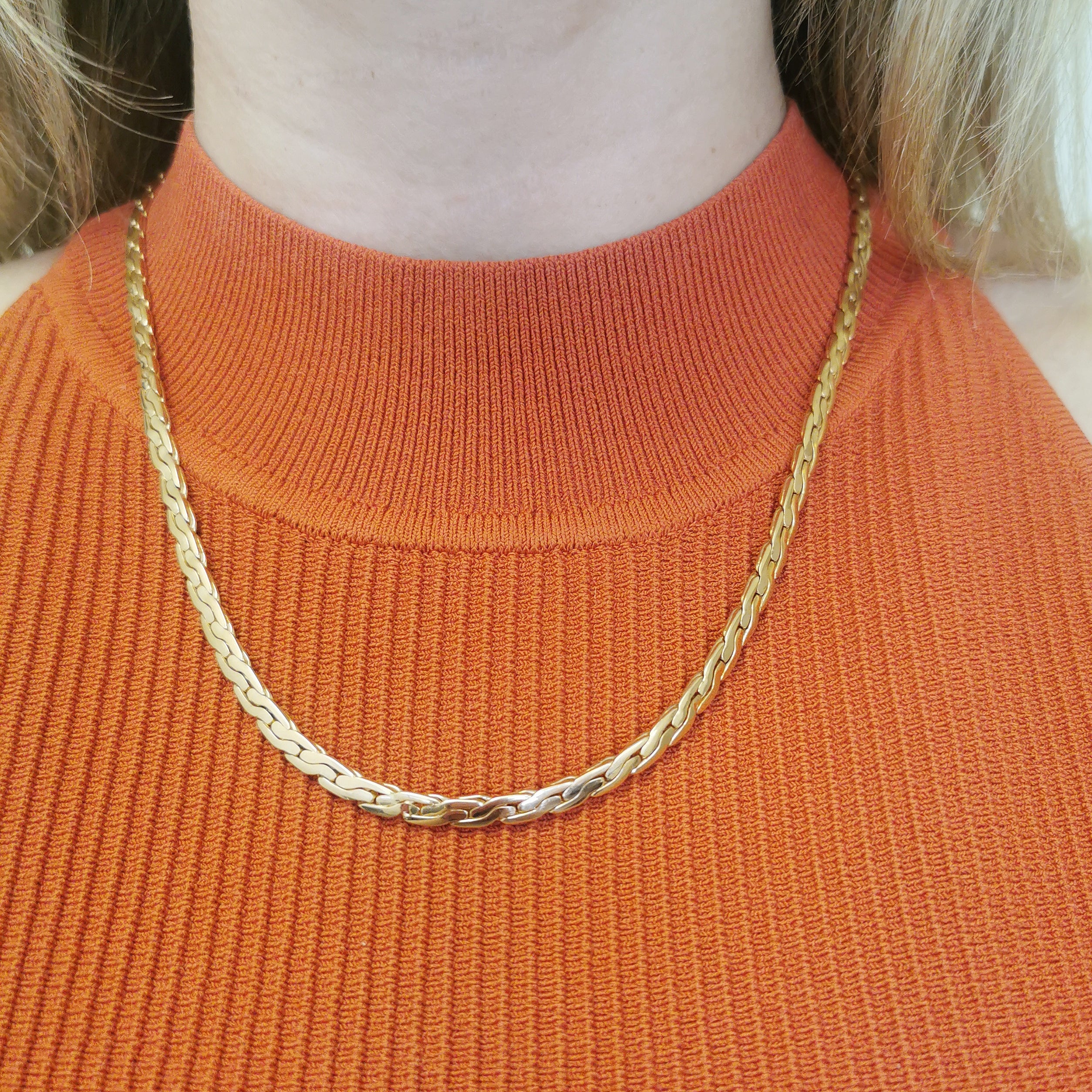 14k Yellow Gold S Link Chain | 20" |