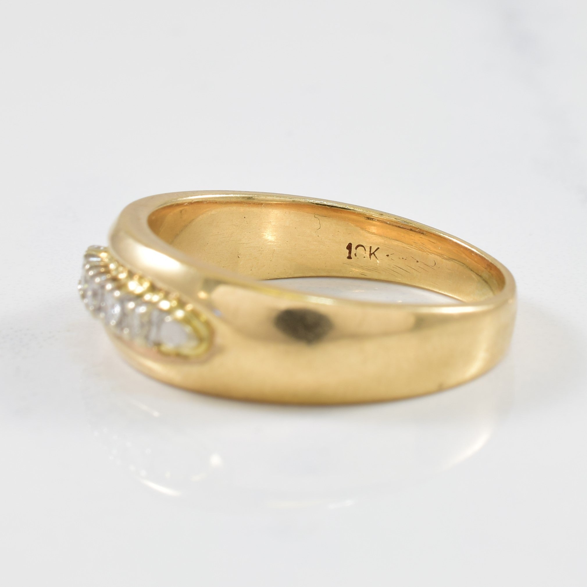 Five Stone Diamond Ring | 0.10ctw | SZ 9.25 |