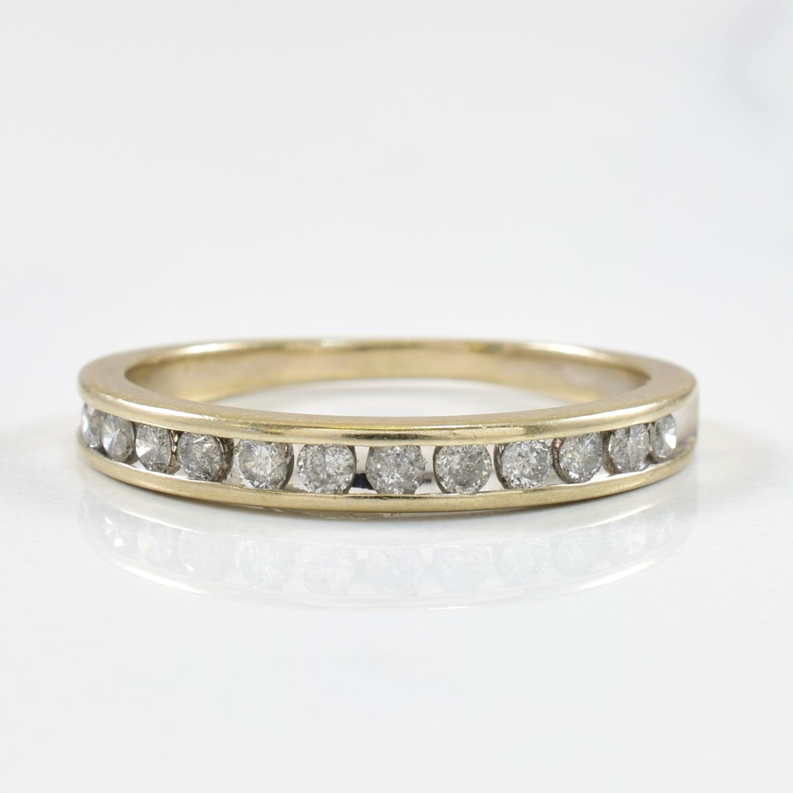 Channel Set Diamond Ring | 0.22ctw | SZ 6.25 |
