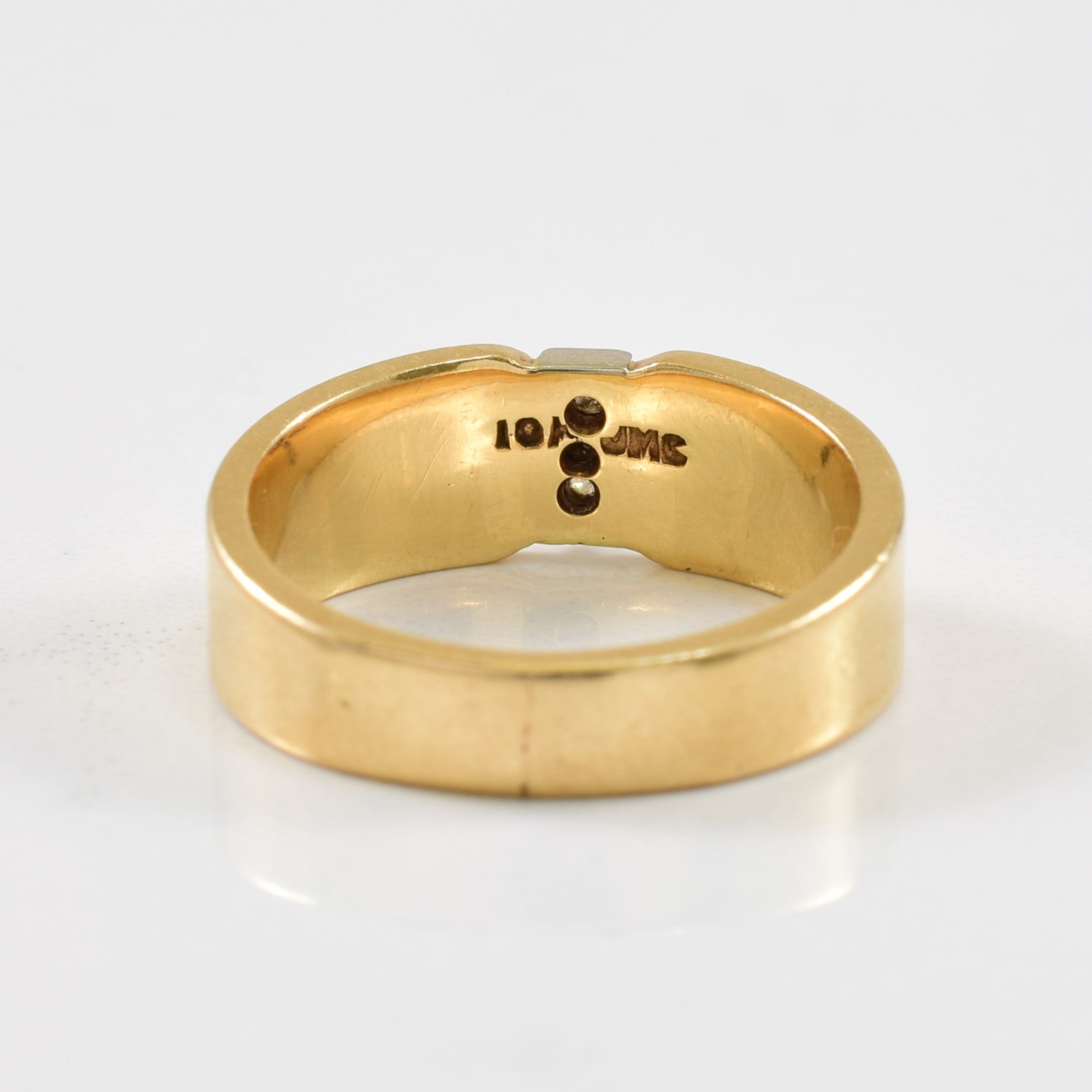 Three Stone Diamond Ring | 0.02ctw | SZ 5.75 |
