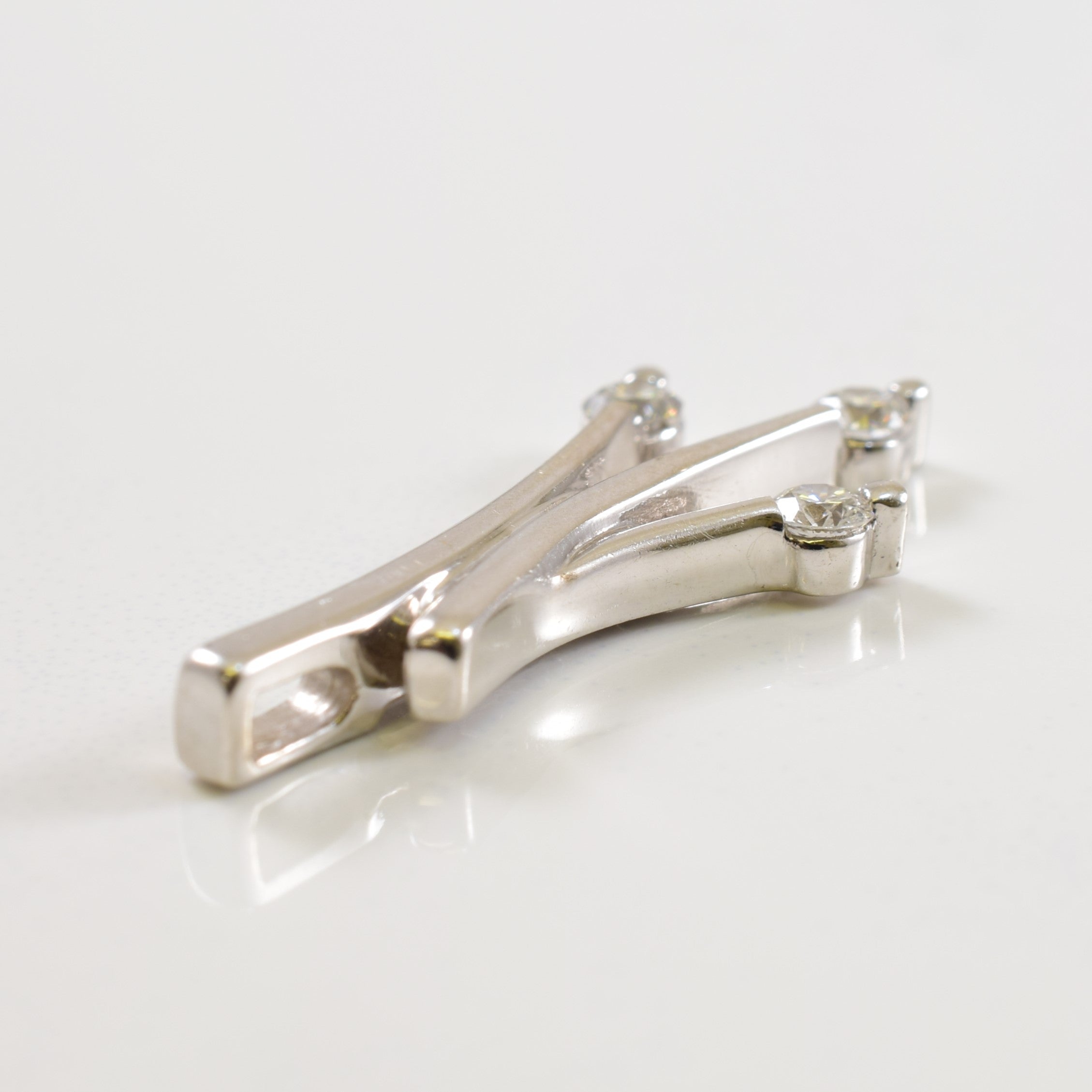 Three Stone Diamond Pendant | 0.21ctw |