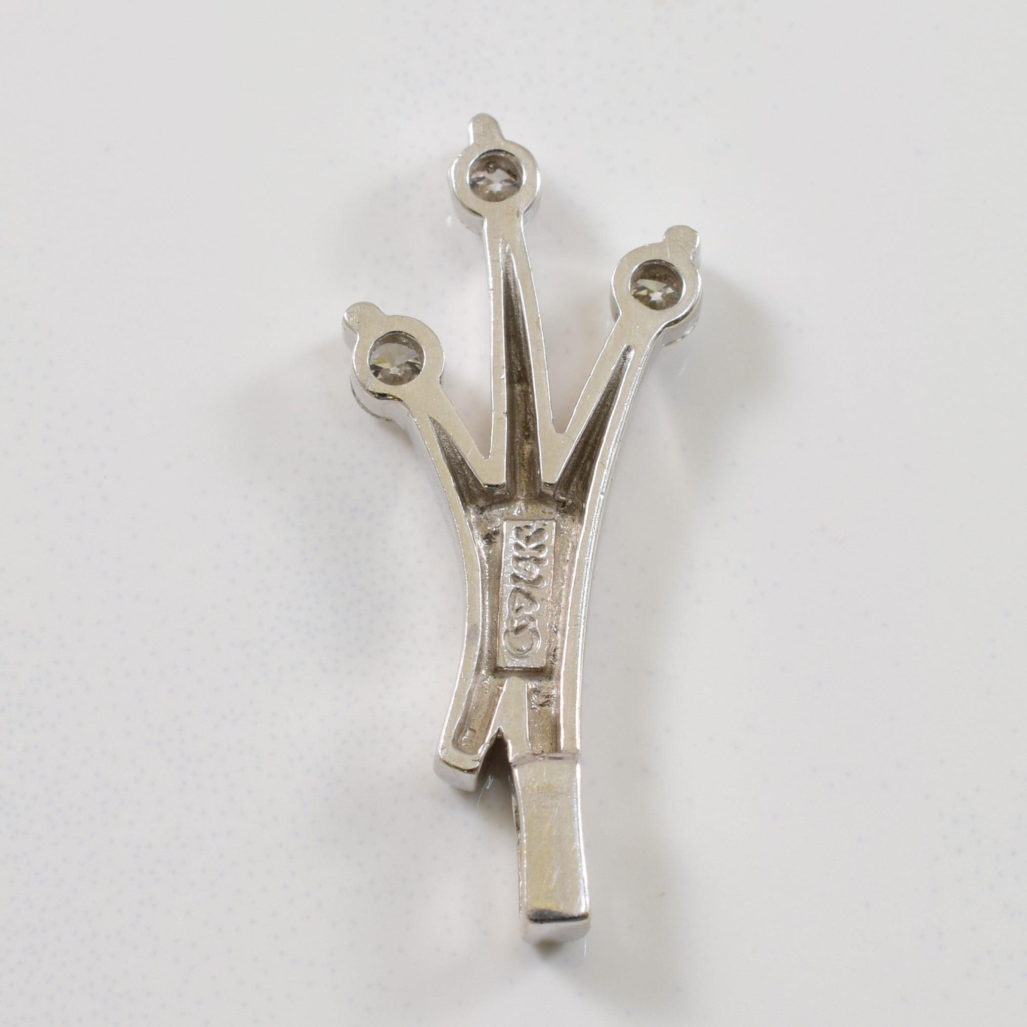 Three Stone Diamond Pendant | 0.21ctw |