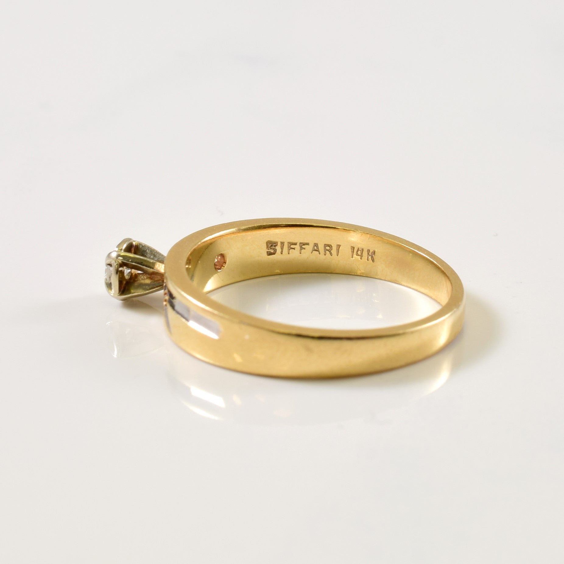 Pronged Diamond Ring | 0.05ctw | SZ 6.5 |
