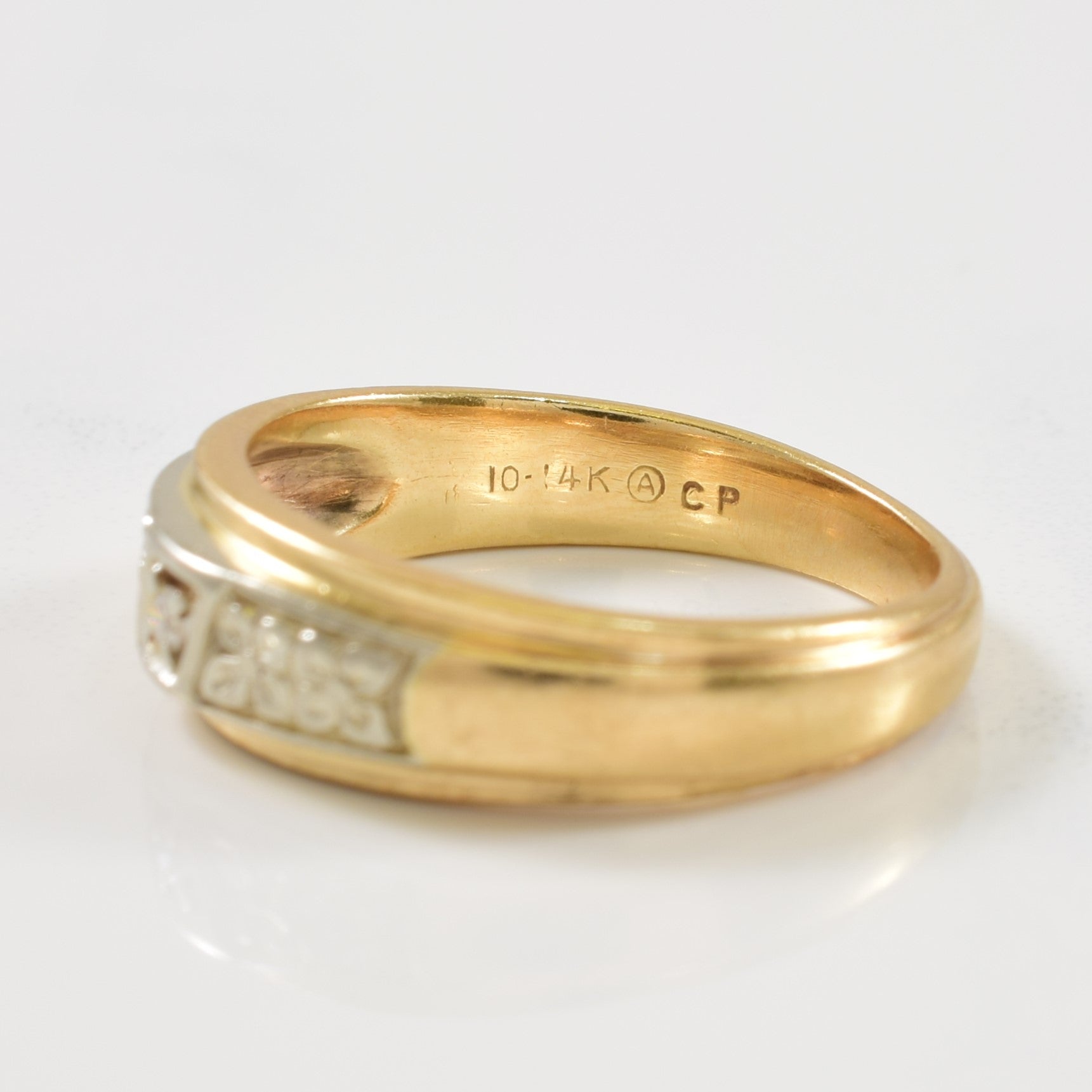 Bague en diamant unique | 0,02 ct | Taille 7 |