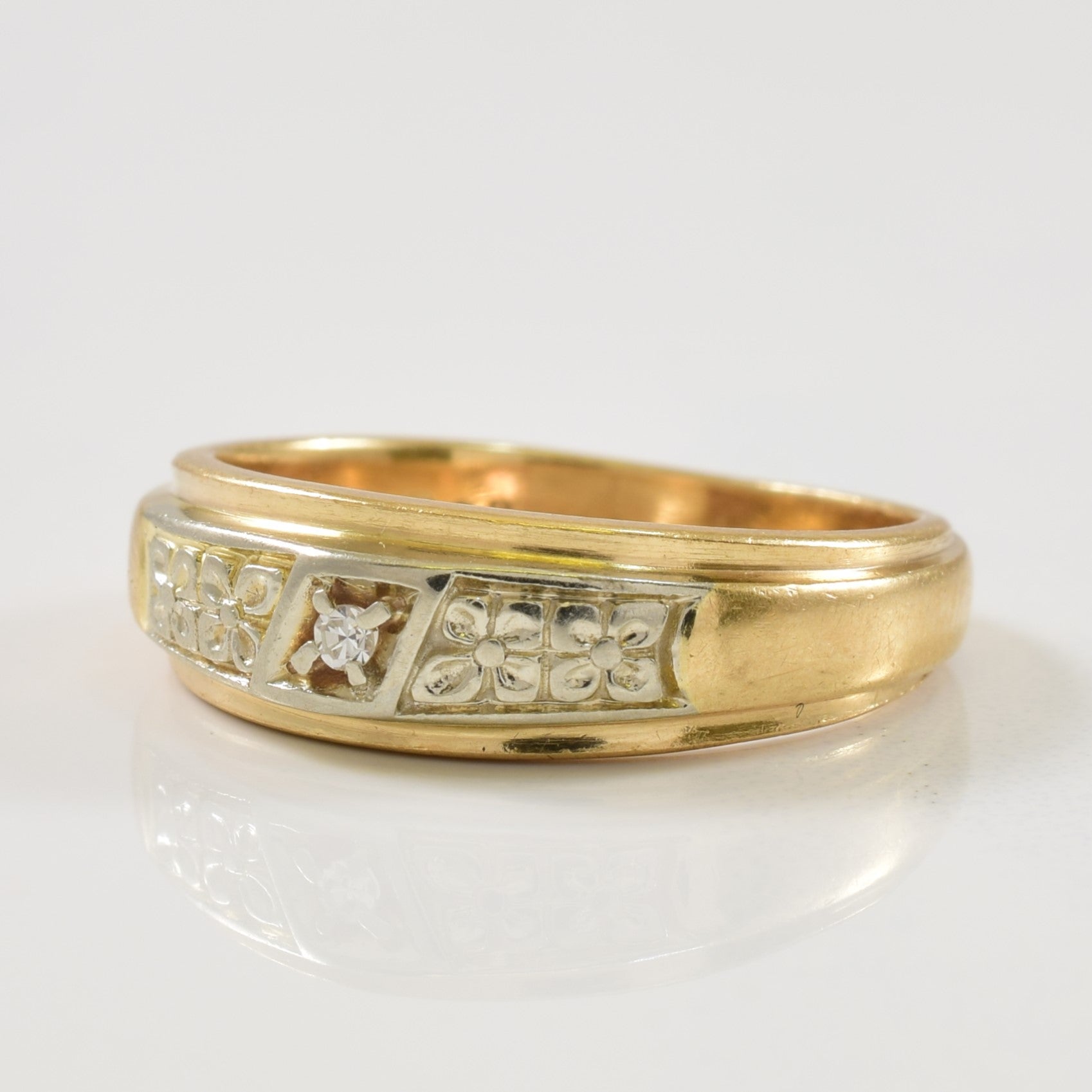 Single Stone Diamond Ring | 0.02ct | SZ 7 |