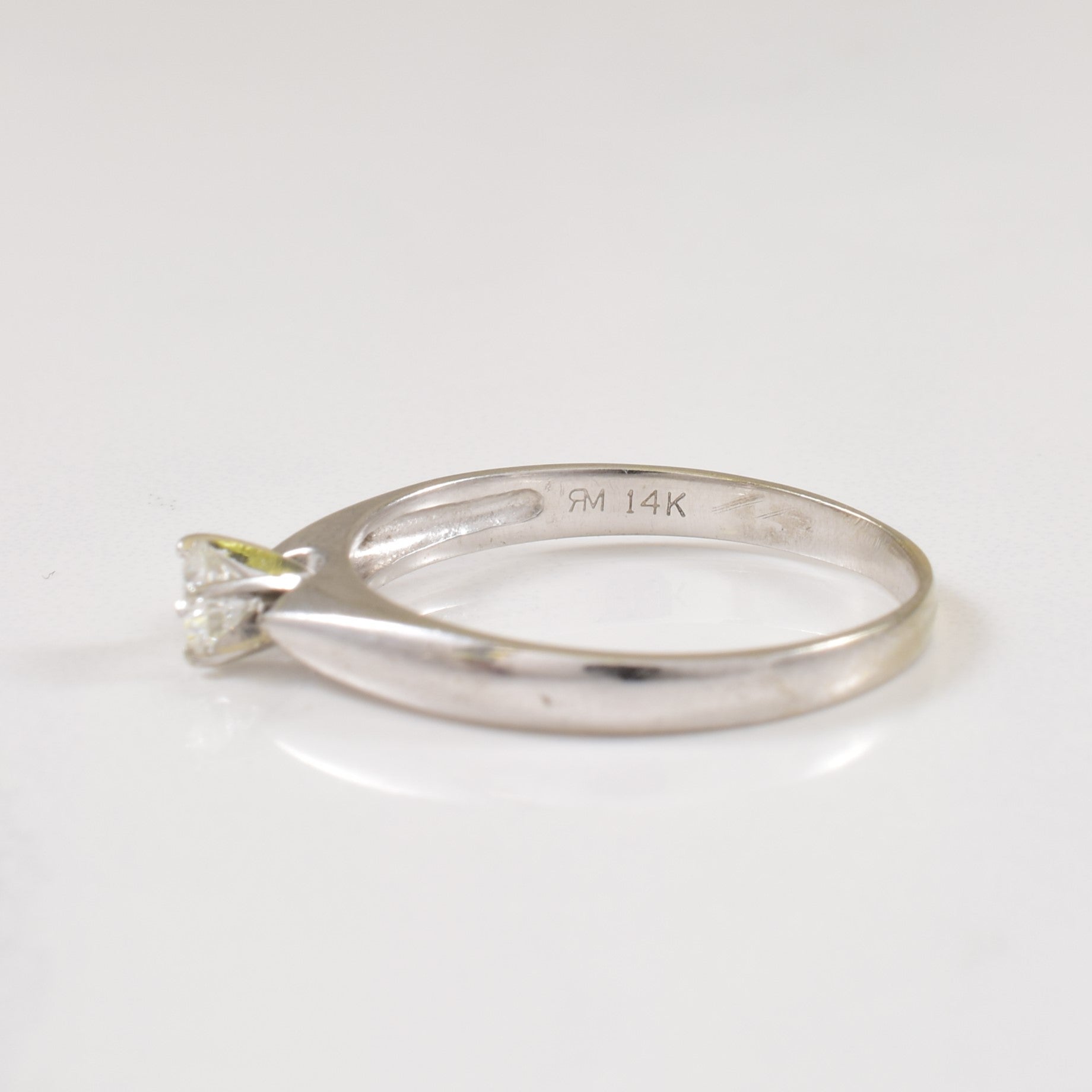 Solitaire Diamond Ring | 0.18ct | SZ 7 |
