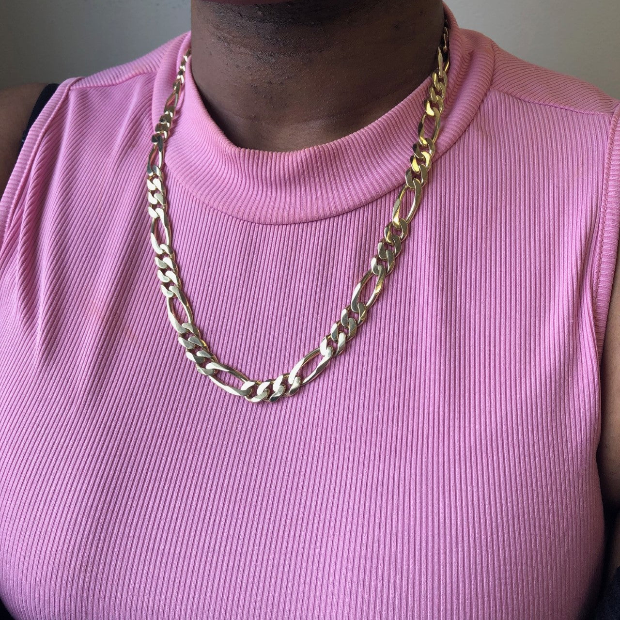 14k Yellow Gold Figaro Chain | 24" |