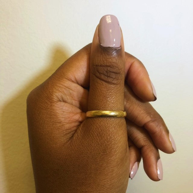 Classic Yellow Gold Band | SZ 12.25 |