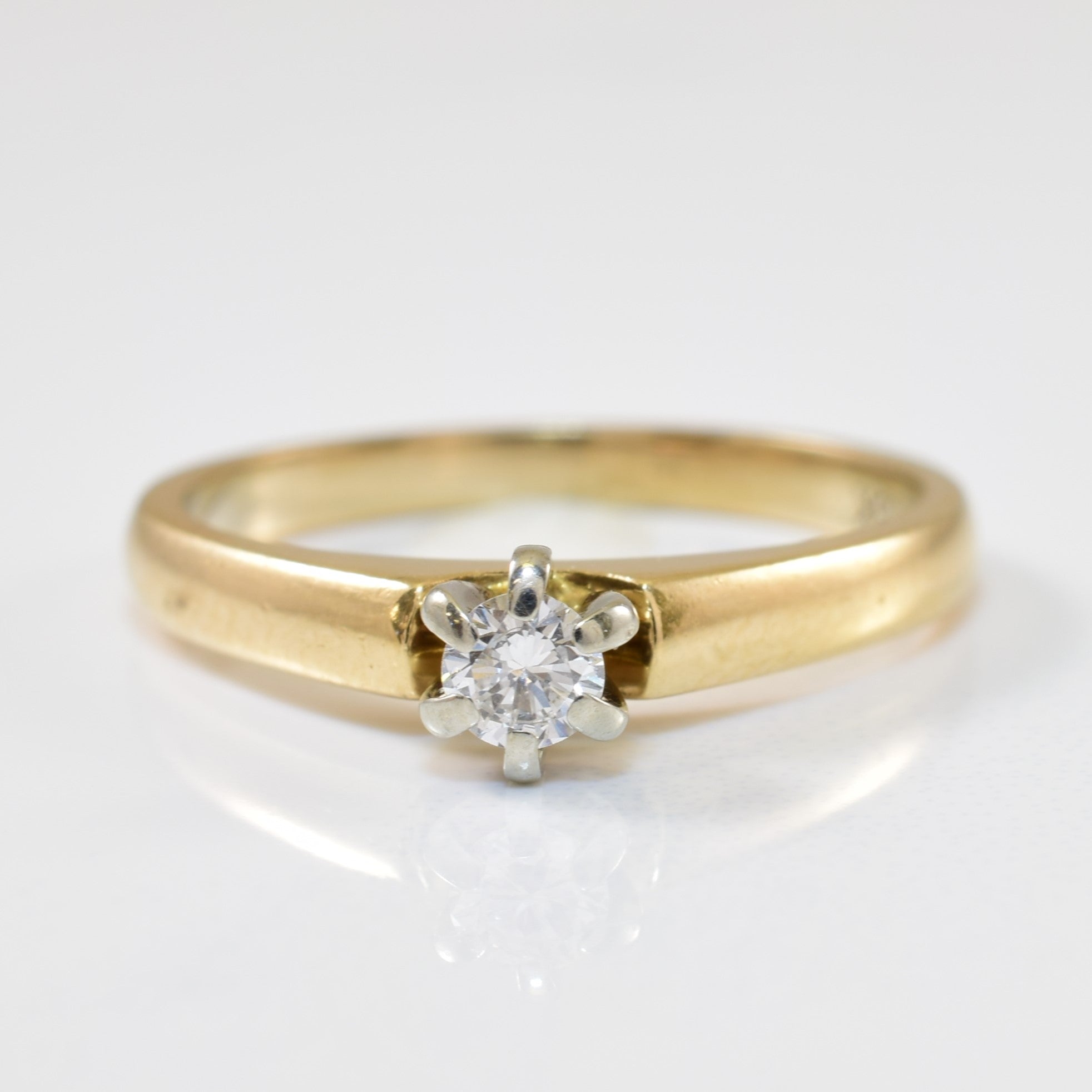 Prong Set Diamond Ring | 0.11ct | SZ 5.75 |
