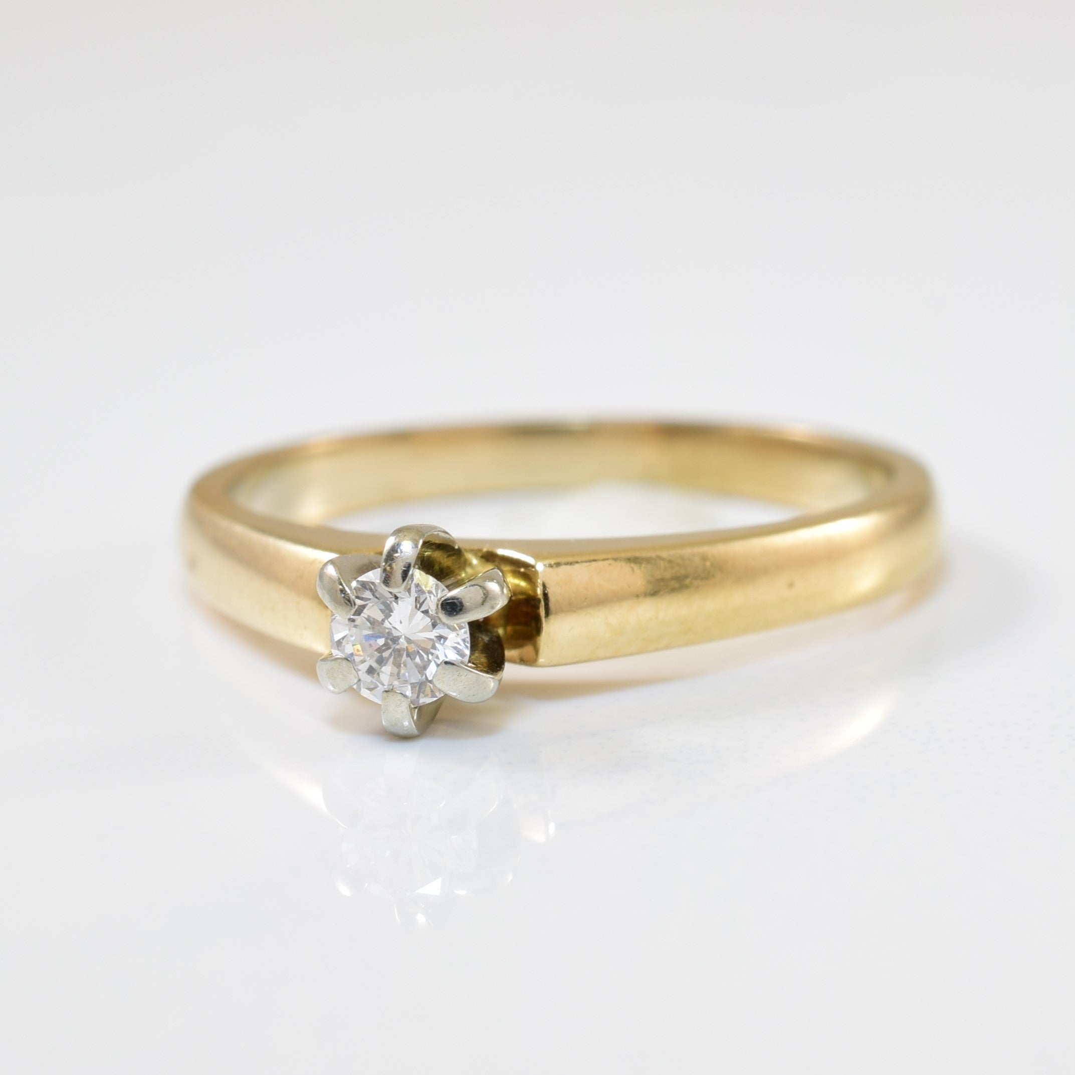 Prong Set Diamond Ring | 0.11ct | SZ 5.75 |