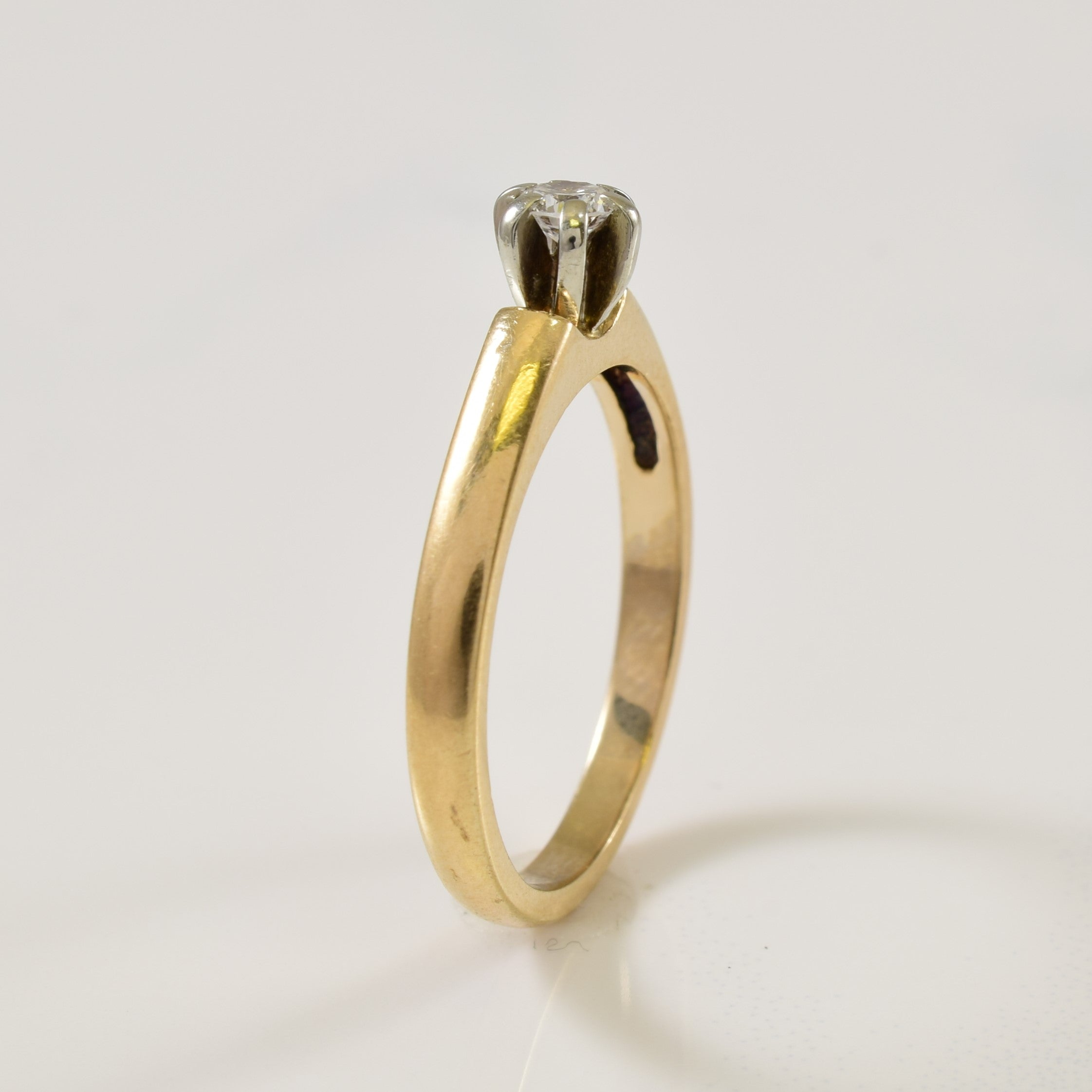Prong Set Diamond Ring | 0.11ct | SZ 5.75 |