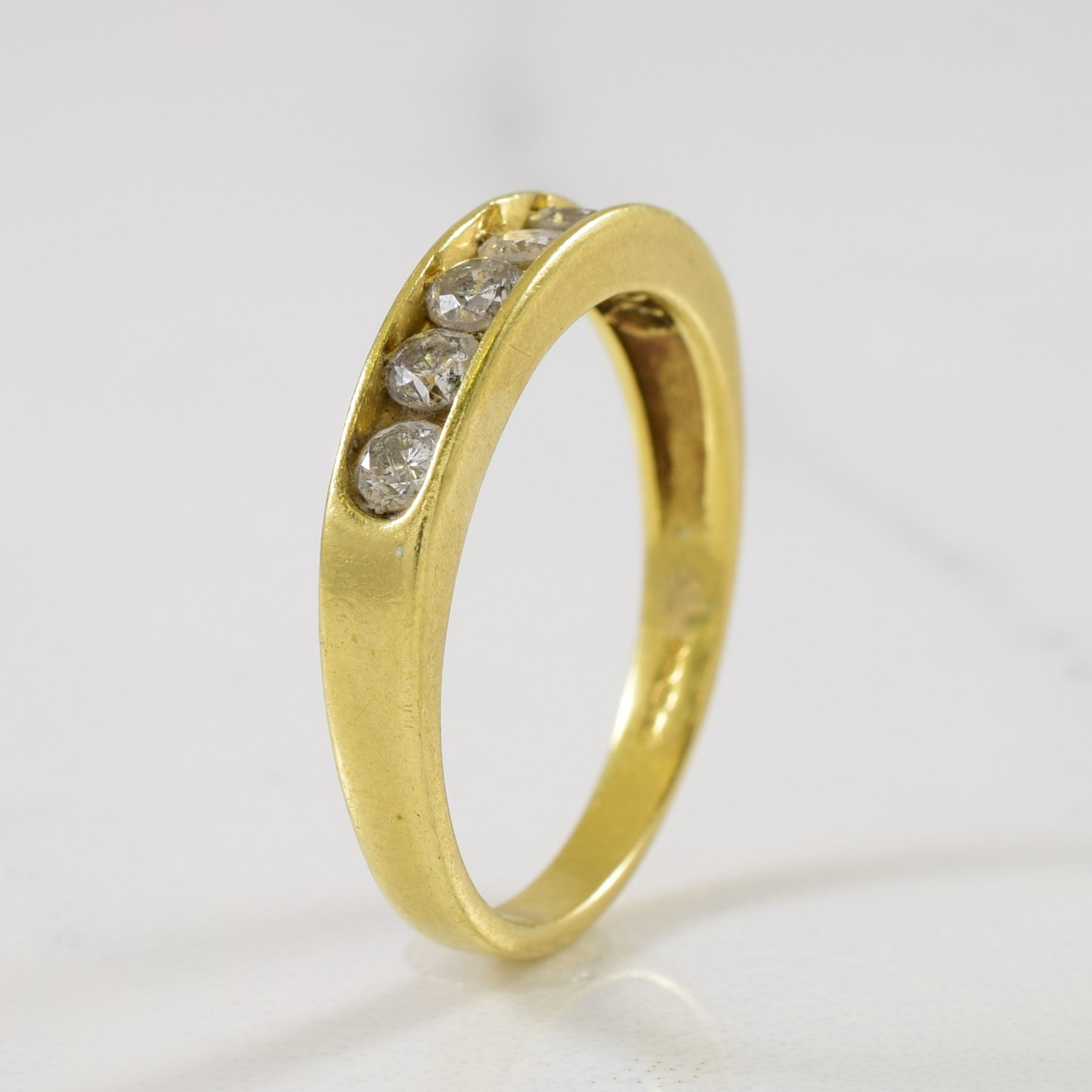 Semi Eternity Diamond Ring | 0.50ctw | SZ 6.25 |