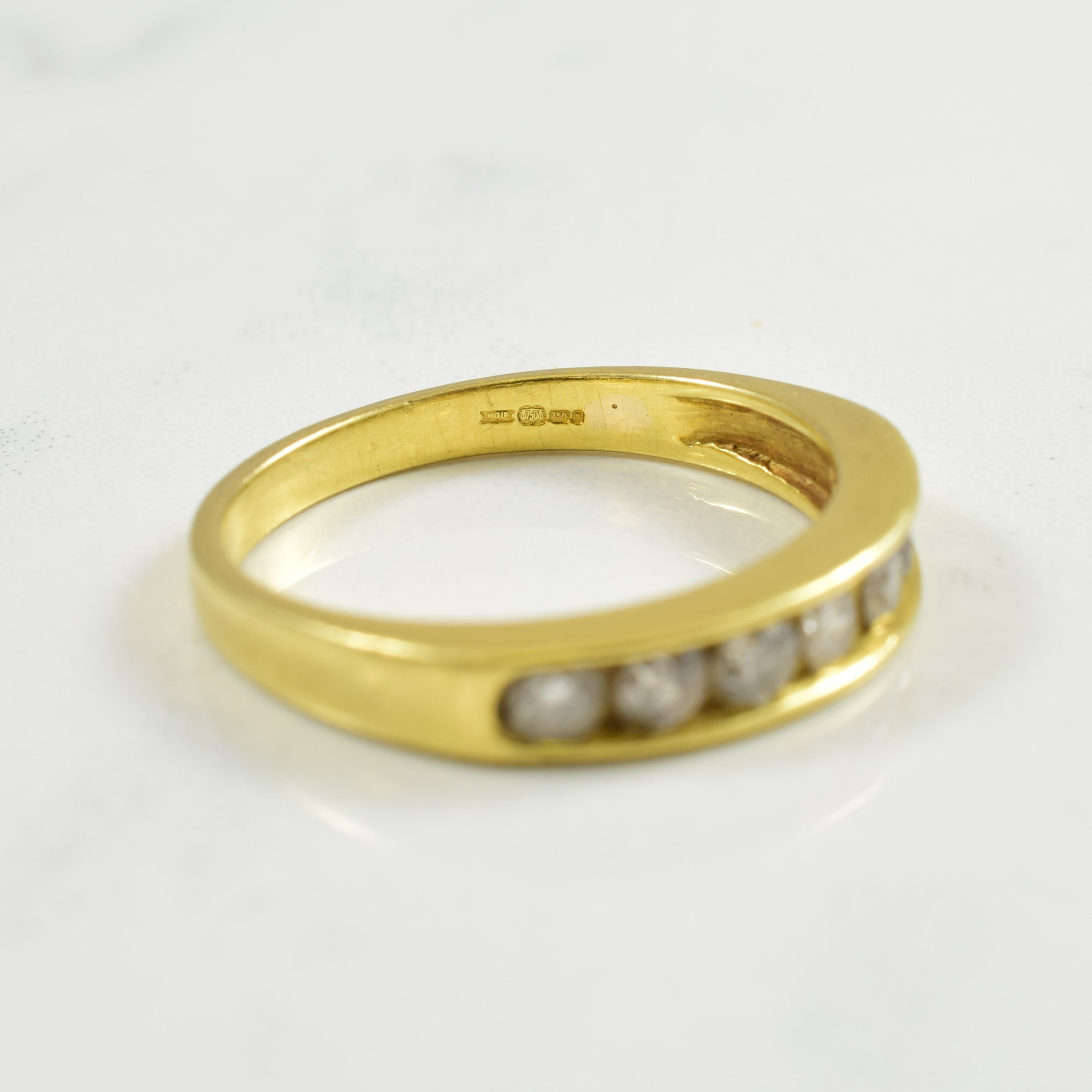 Semi Eternity Diamond Ring | 0.50ctw | SZ 6.25 |