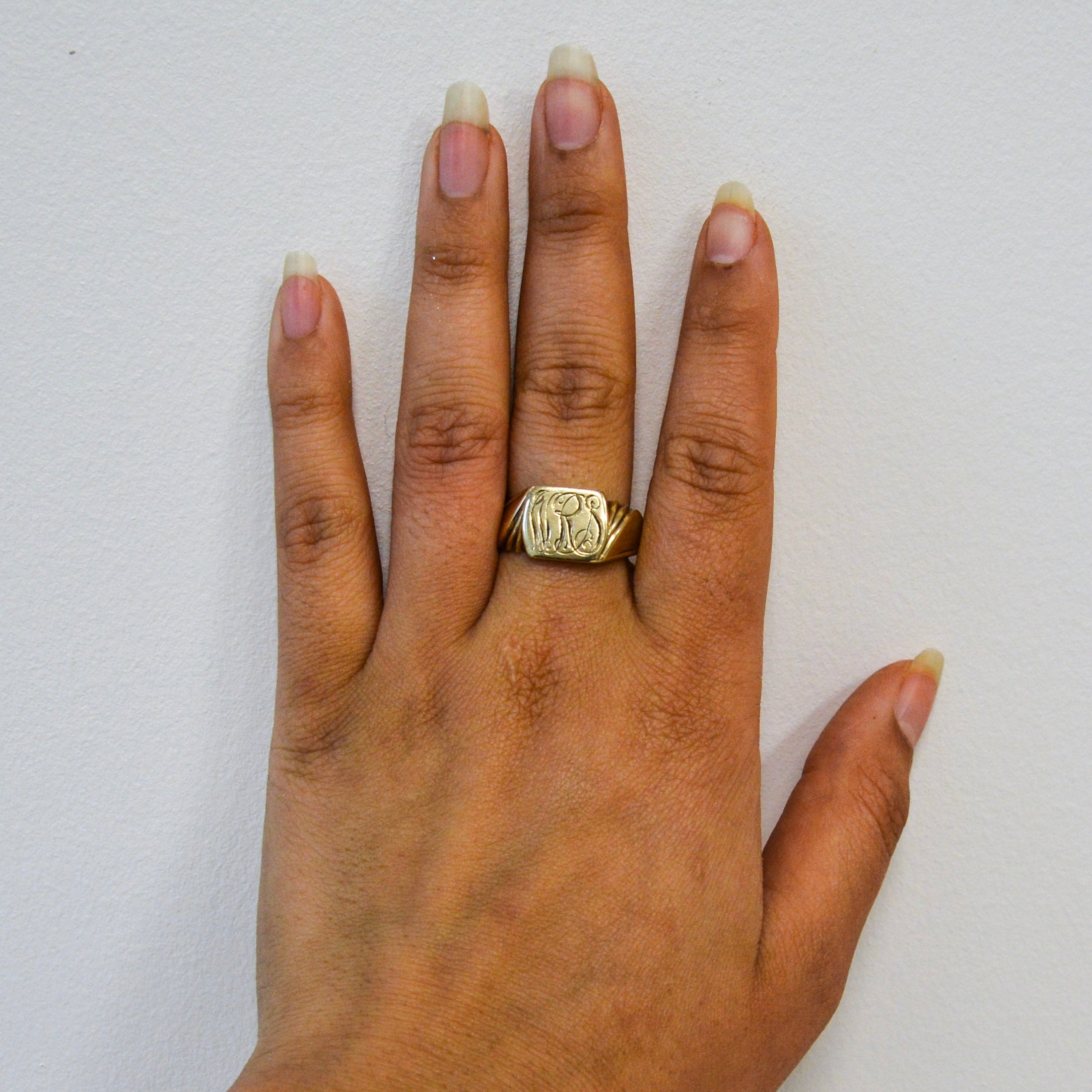 Initial 'WRS' Signet Ring | SZ 11.75 |