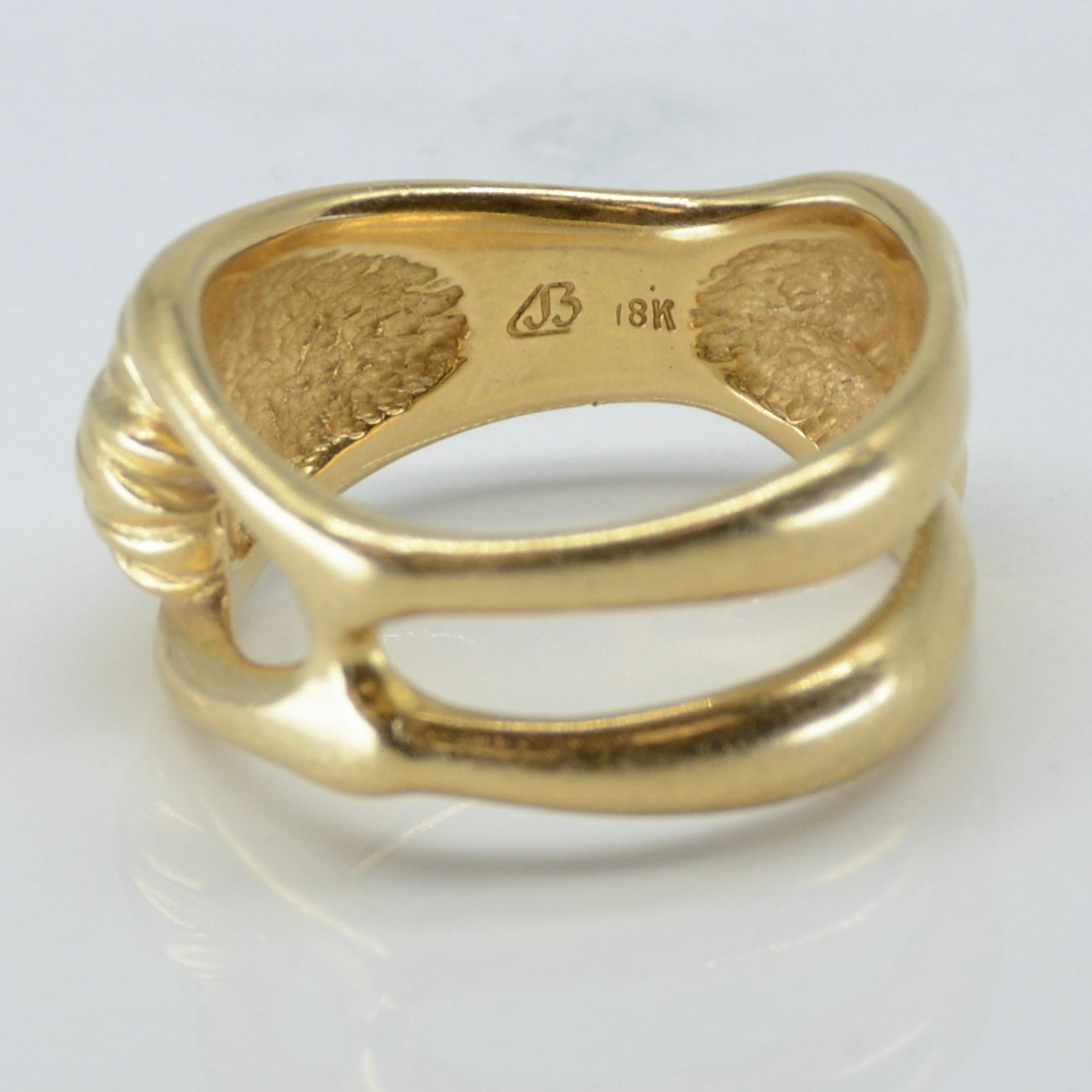 Yellow Gold Female Yoga Ring | SZ 10.25 |