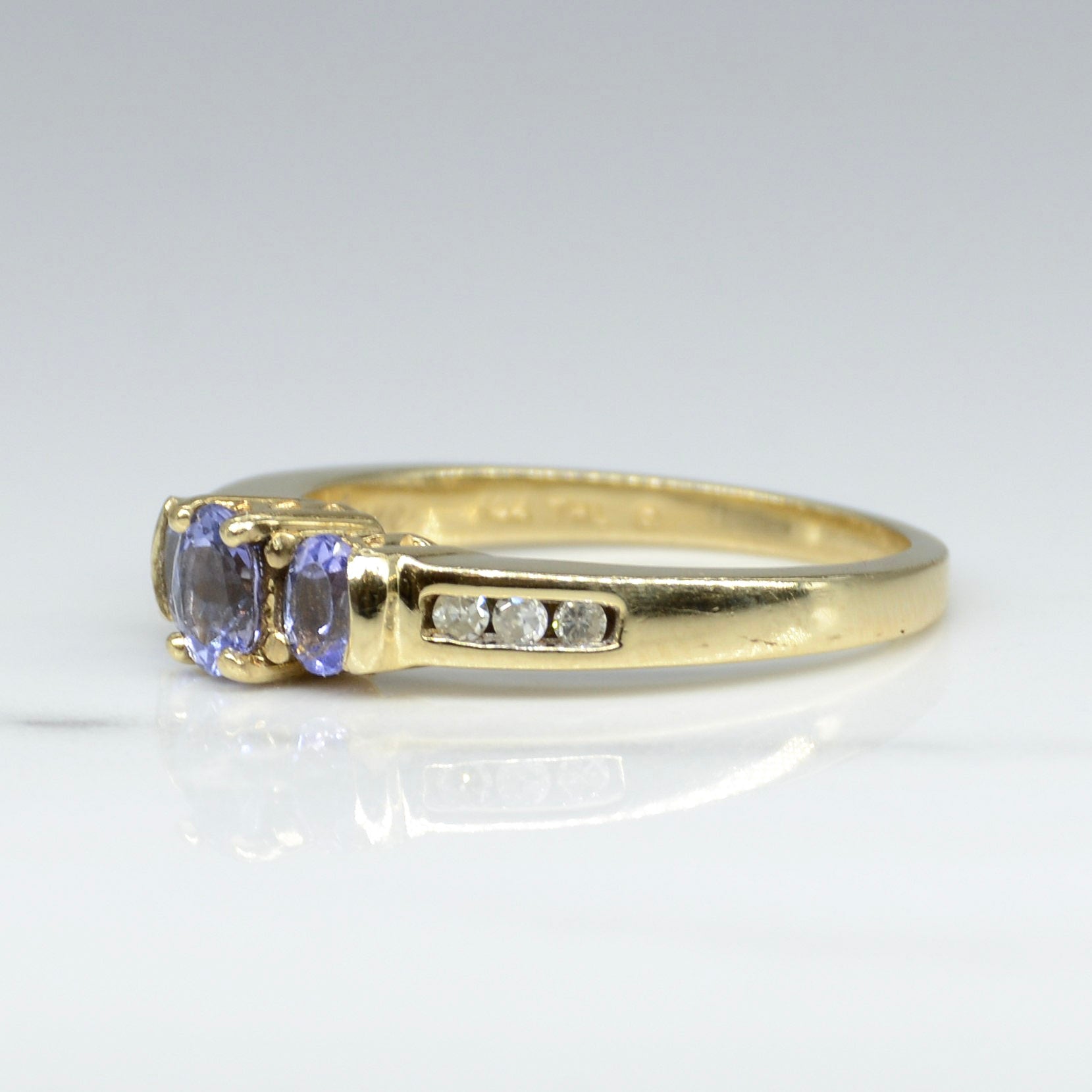Bague en tanzanite : passé, présent et futur | Taille 7 |