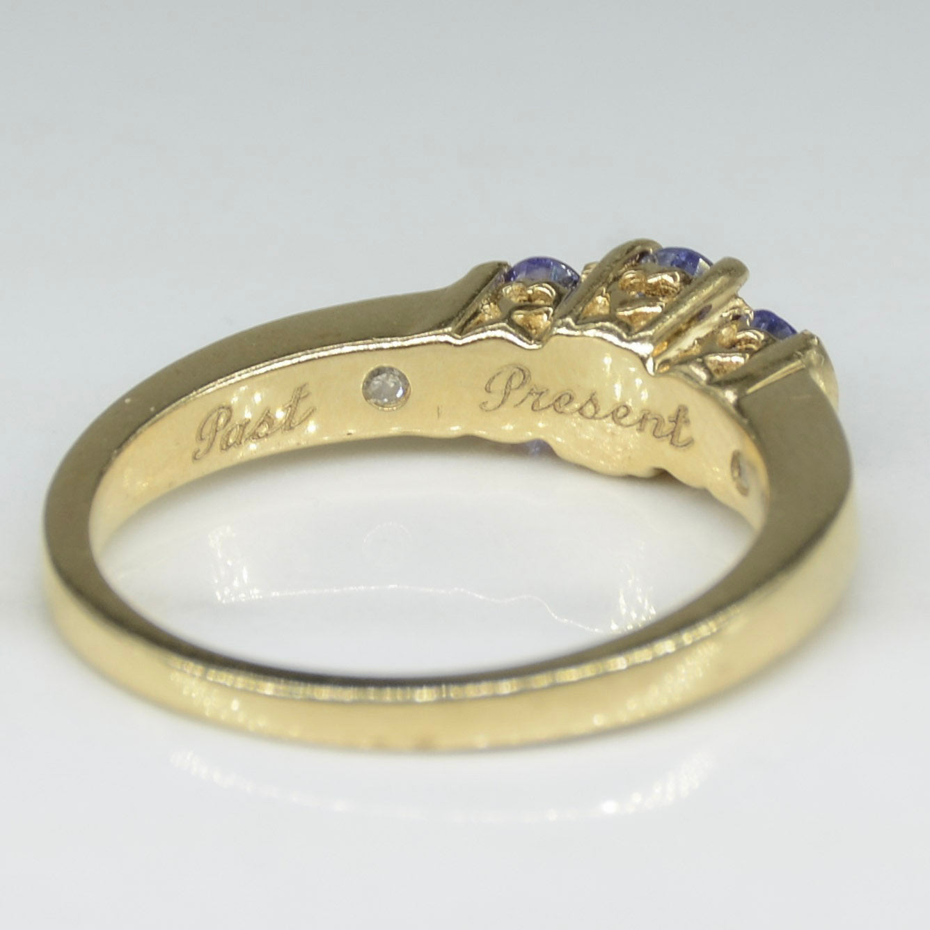 Bague en tanzanite : passé, présent et futur | Taille 7 |