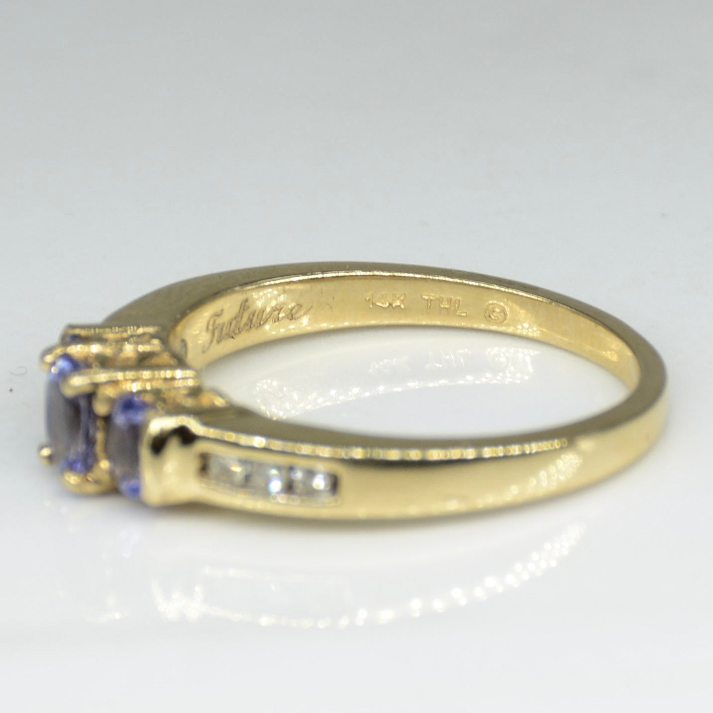 Bague en tanzanite : passé, présent et futur | Taille 7 |